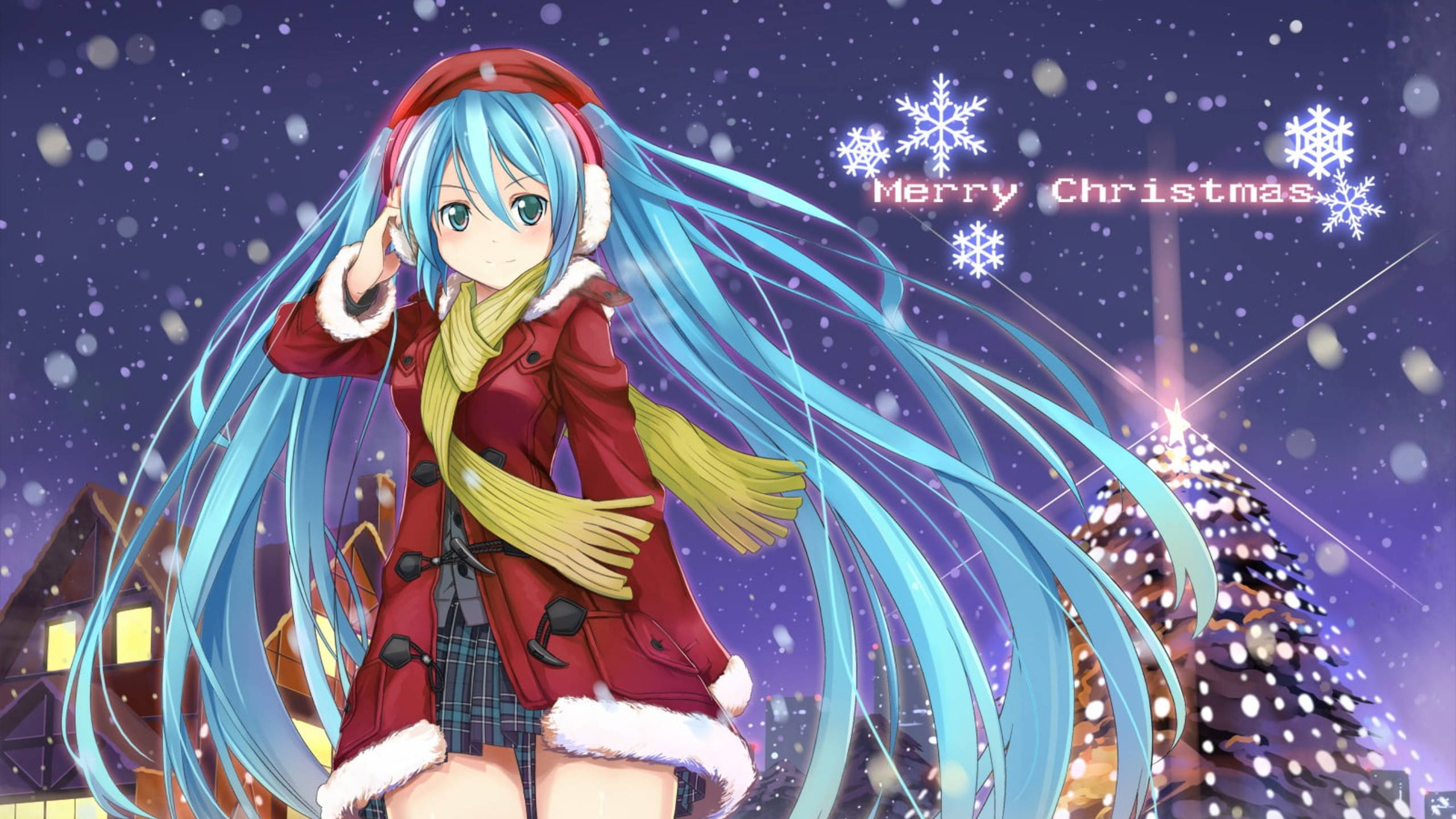 Anime Christmas Hd Wallpapers