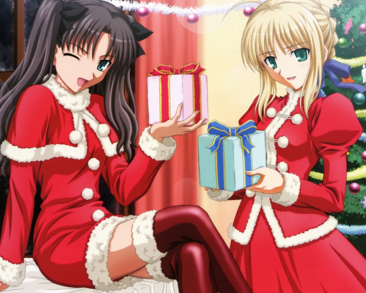 Anime Christmas Hd Wallpapers