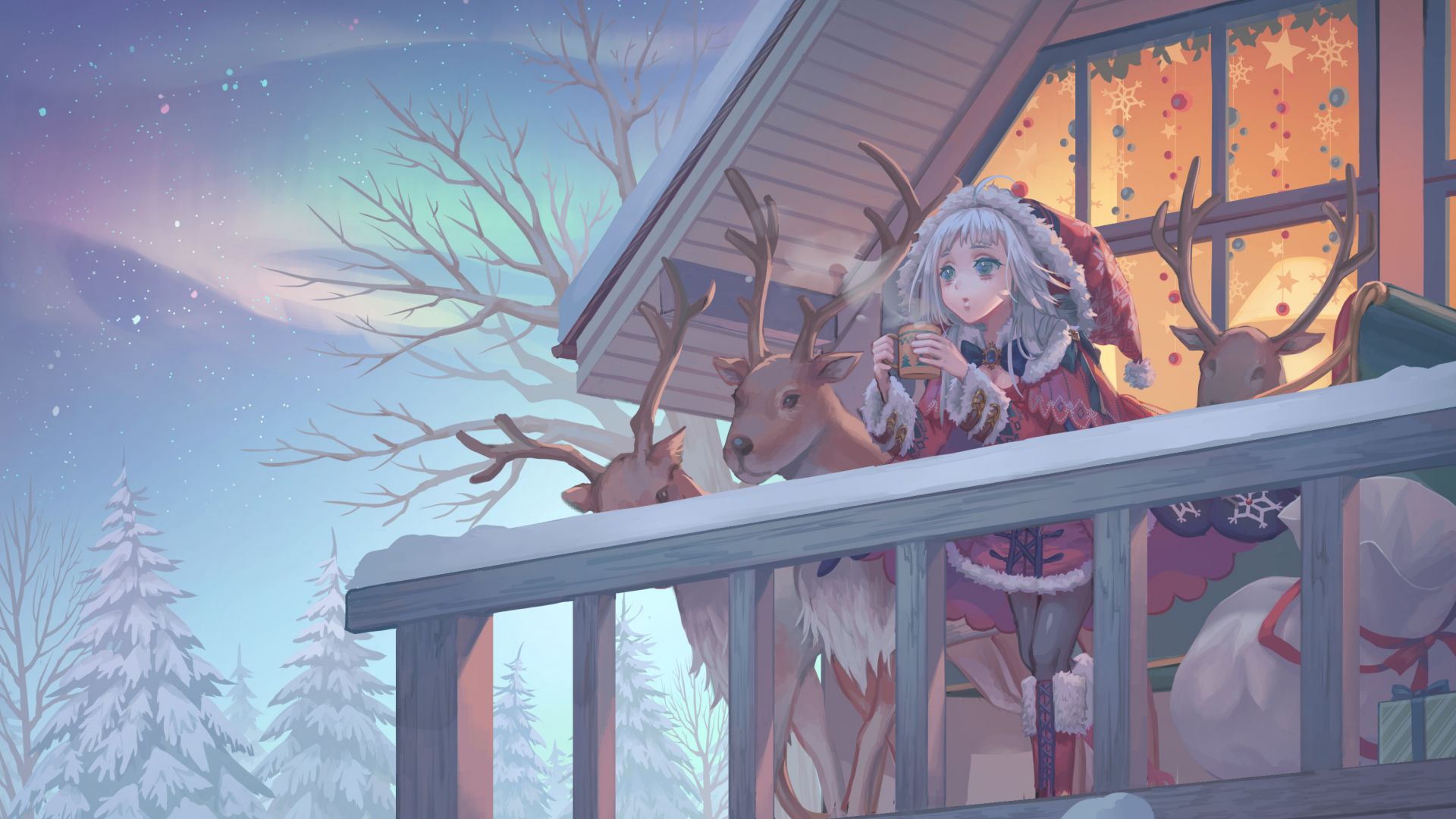 Anime Christmas Hd Wallpapers