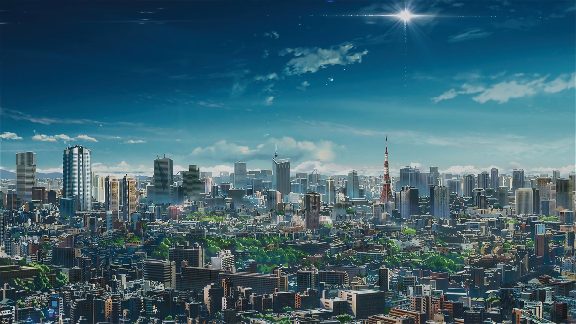 Anime City Wallpapers