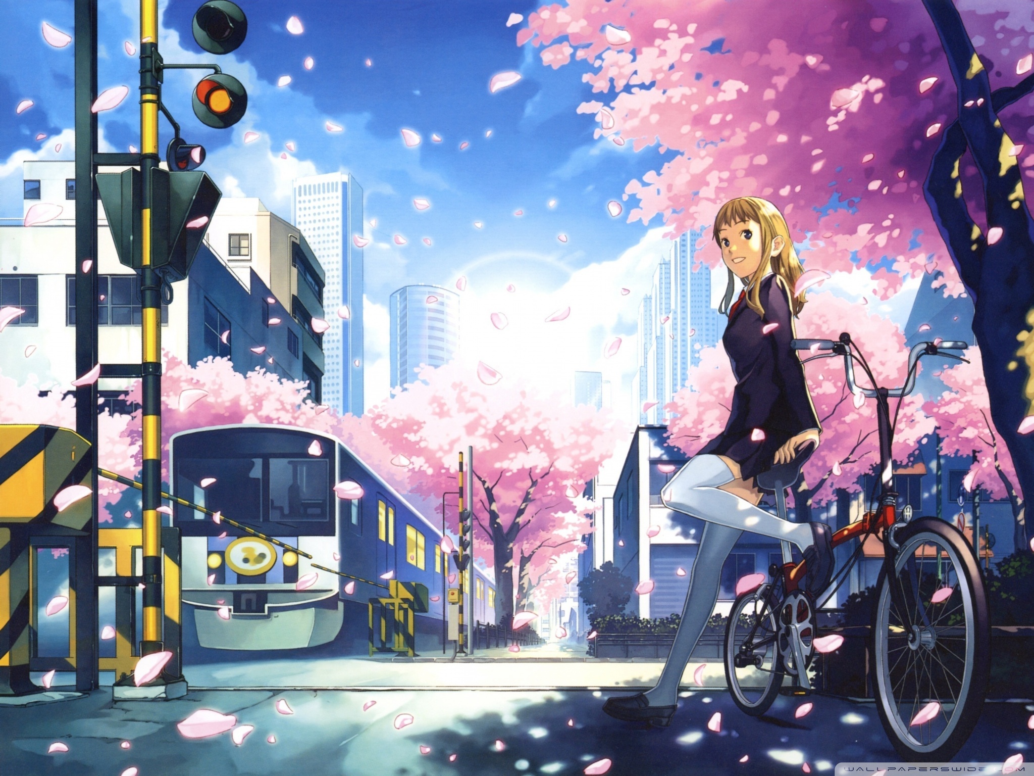 Anime City Wallpapers