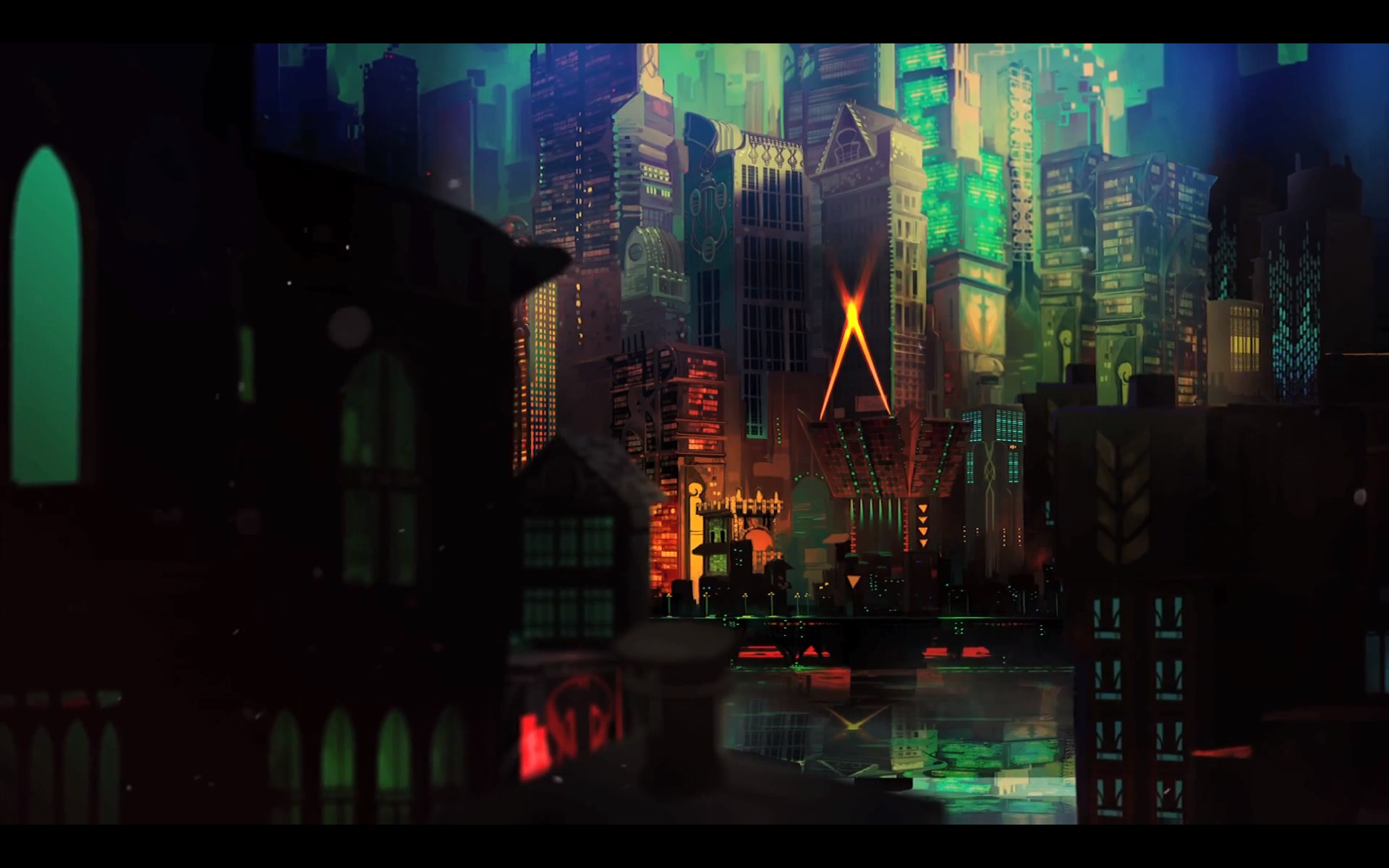 Anime City Wallpapers