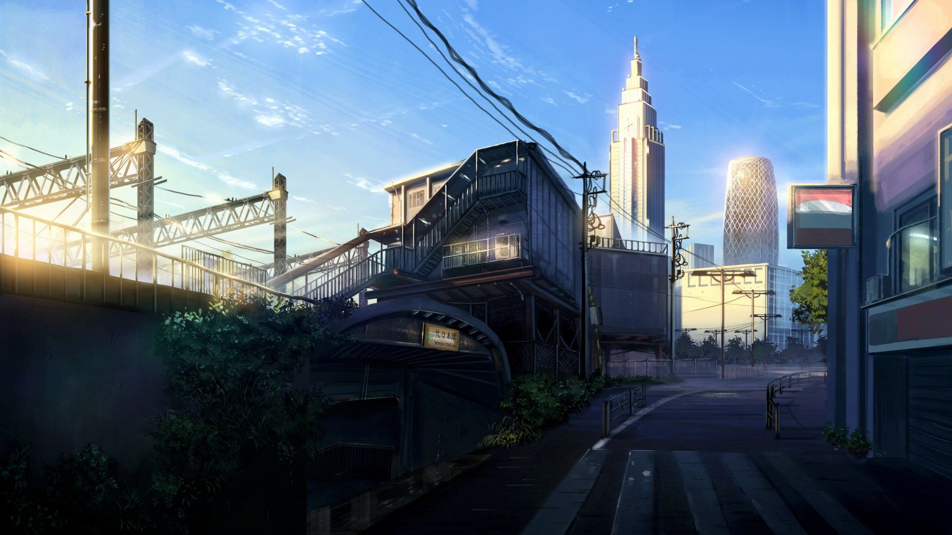 Anime City Wallpapers