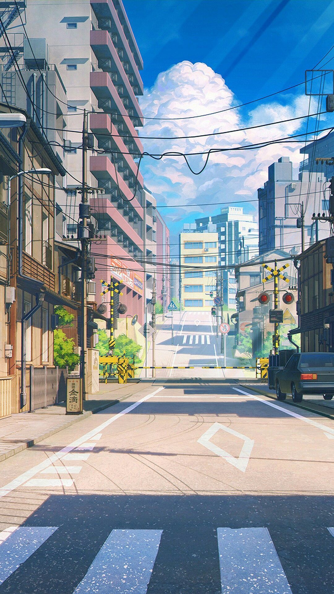 Anime City Phone Wallpapers