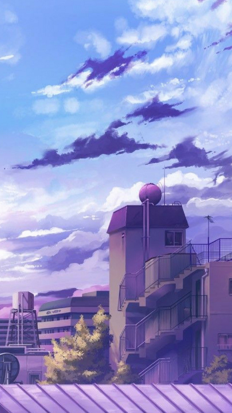 Anime City Phone Wallpapers