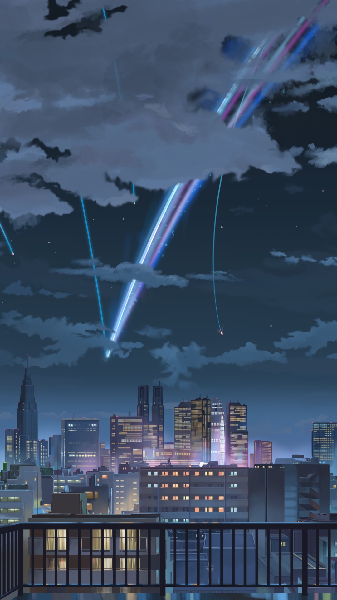 Anime City Phone Wallpapers