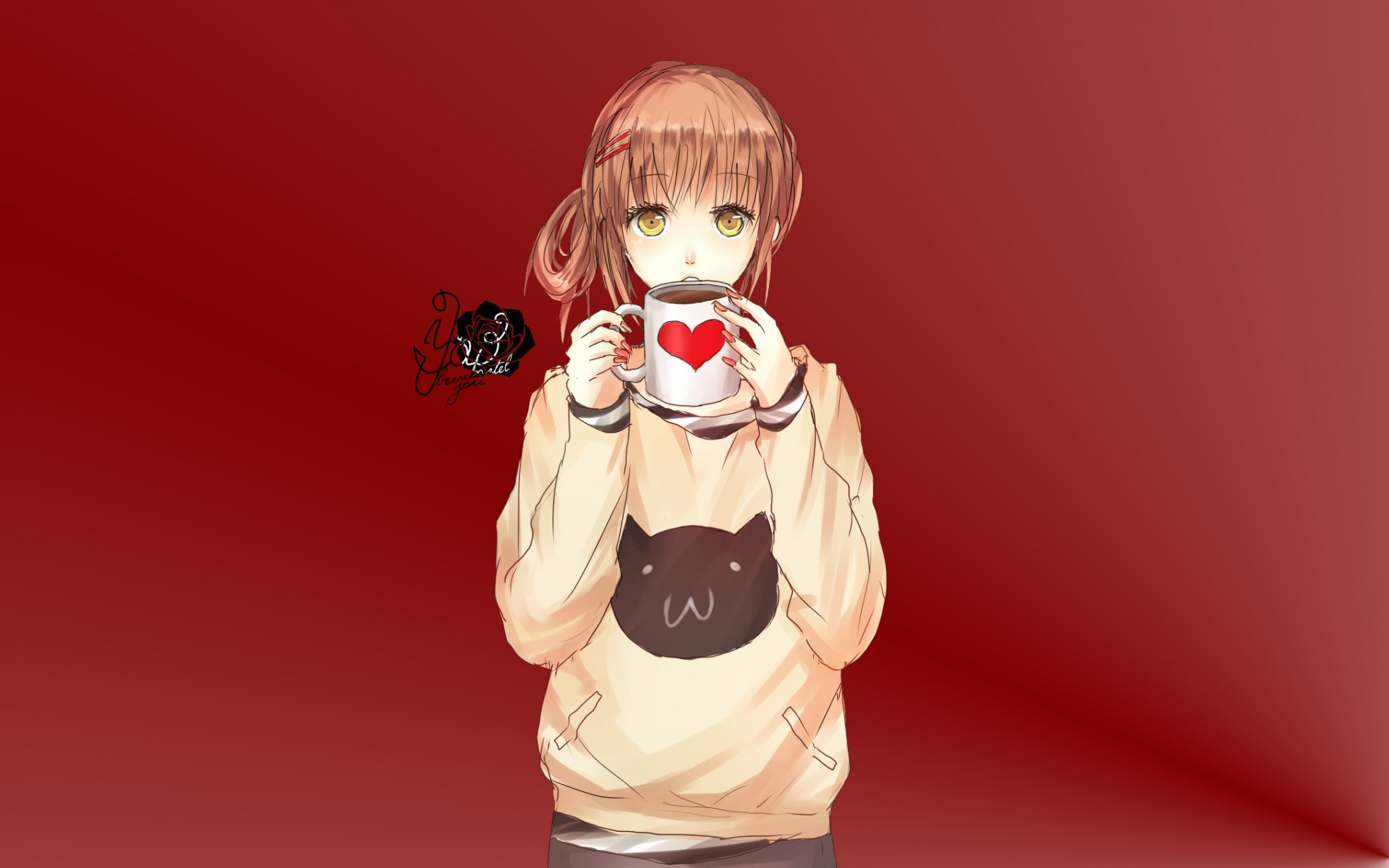 Anime Coffee Wallpapers