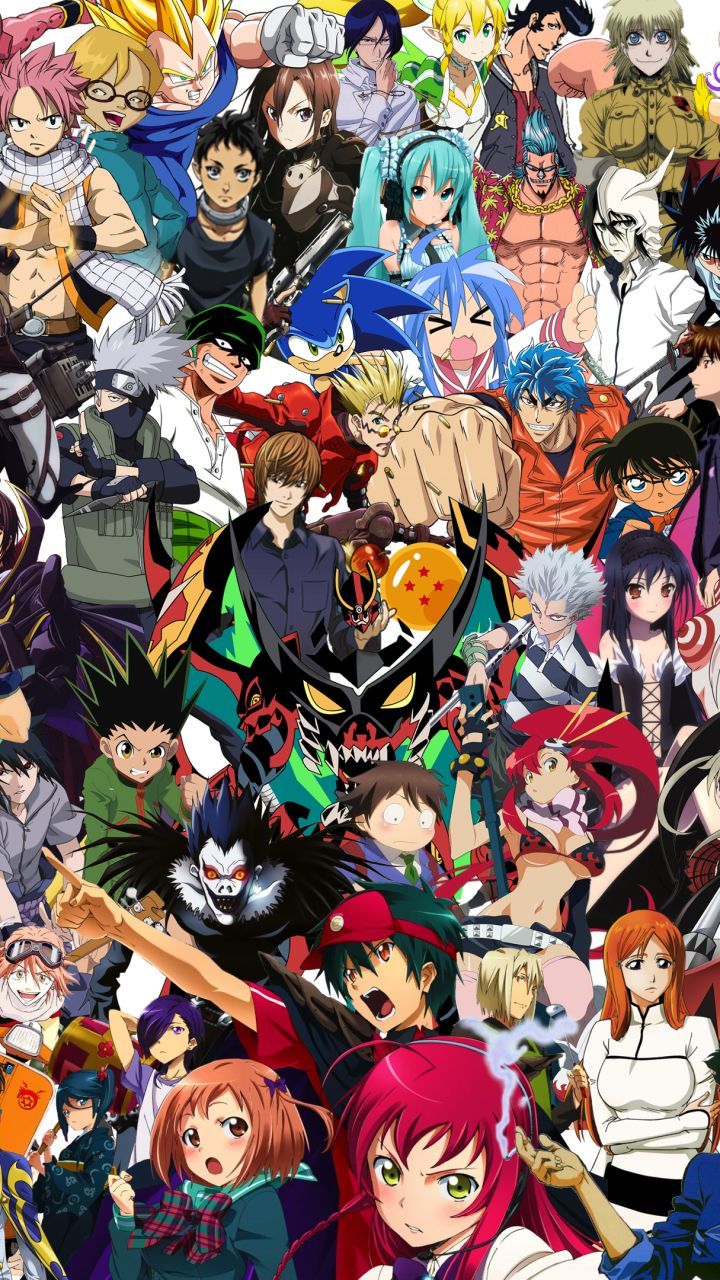 Anime Collage Wallpapers