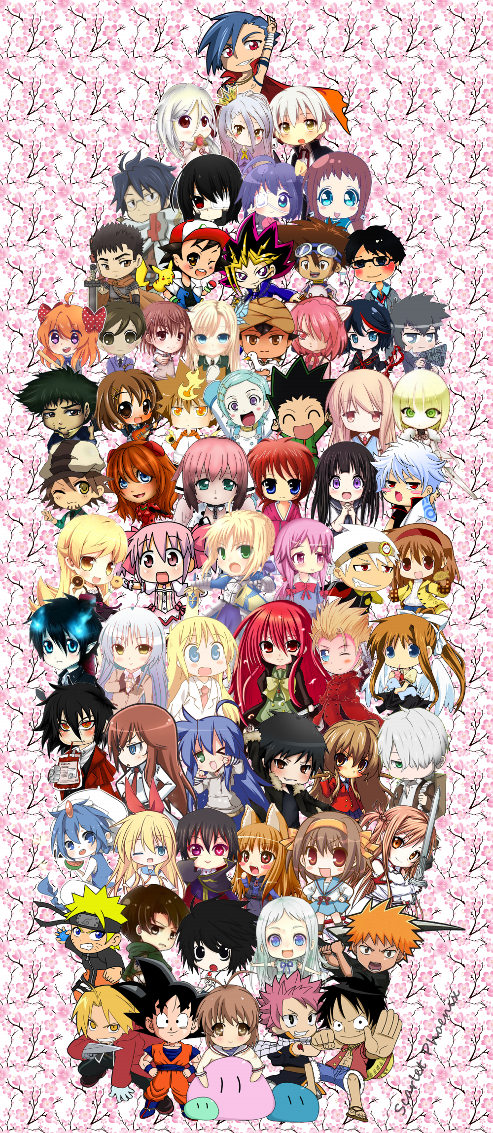 Anime Collage Wallpapers