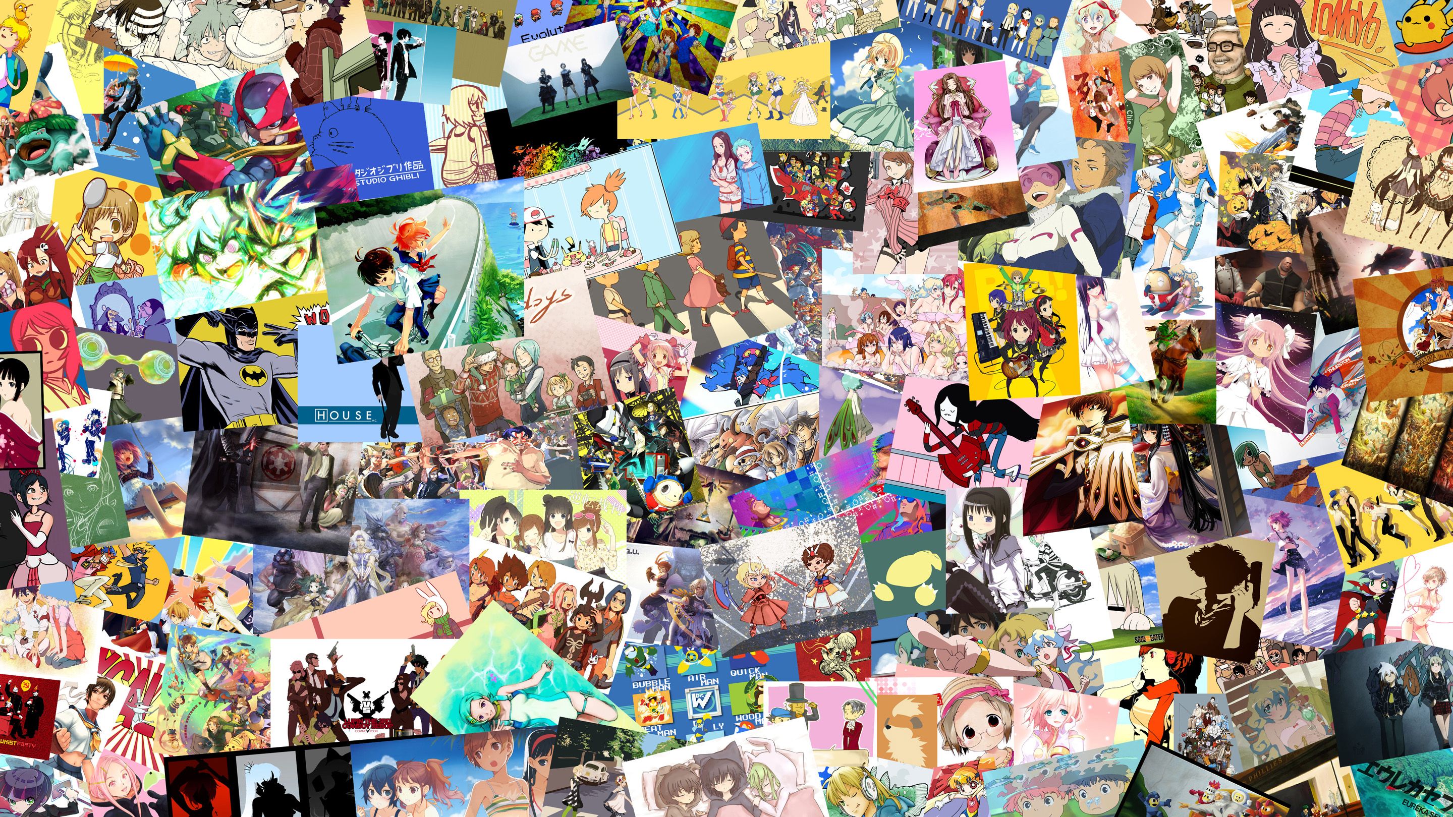 Anime Collage Wallpapers