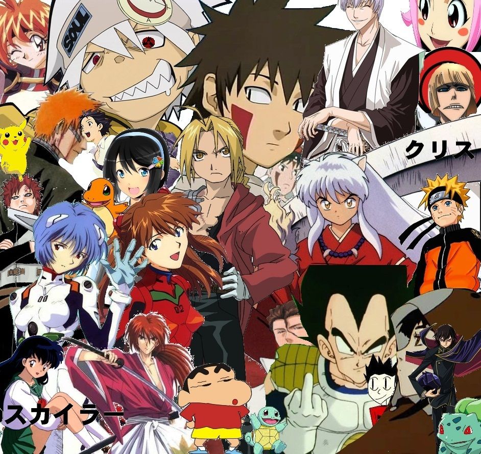 Anime Collage Wallpapers