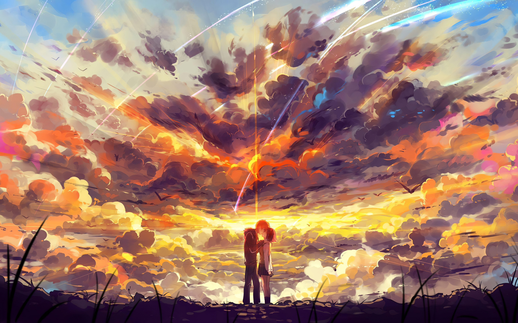 Anime Couple Aesthetic Wallpapers