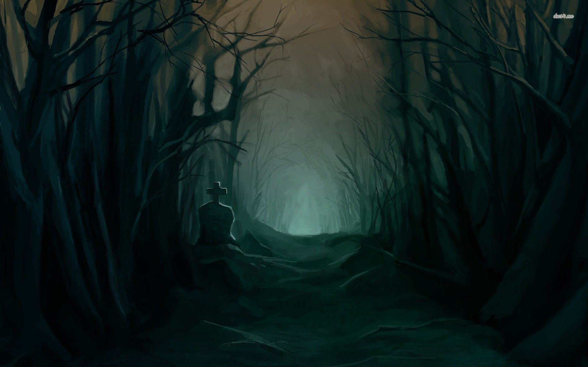 Anime Dark Forest Wallpapers