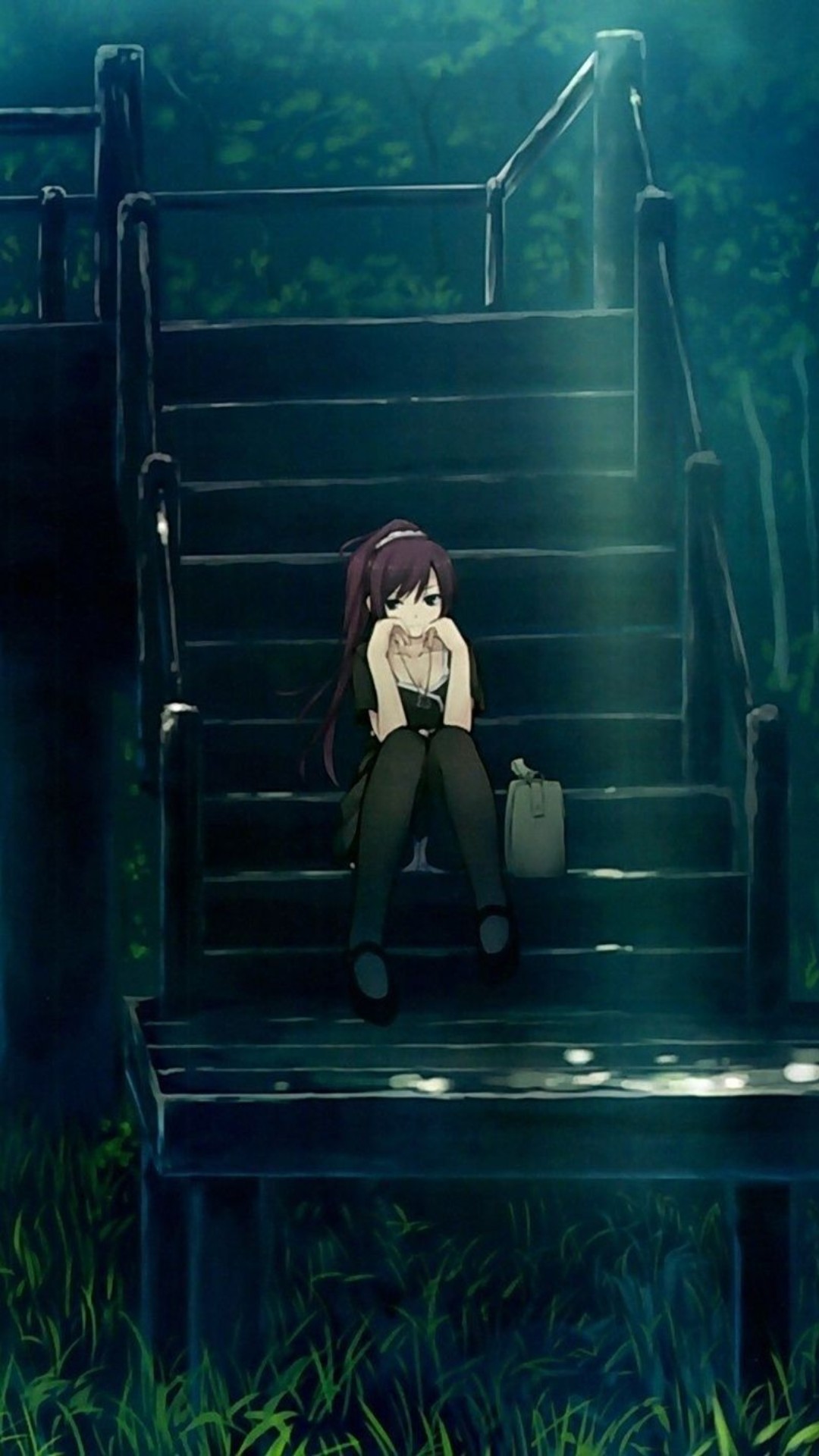 Anime Depressed Girls Wallpapers