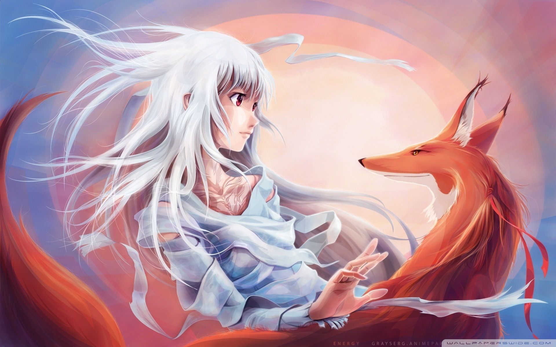 Anime Fox Boy Wallpapers