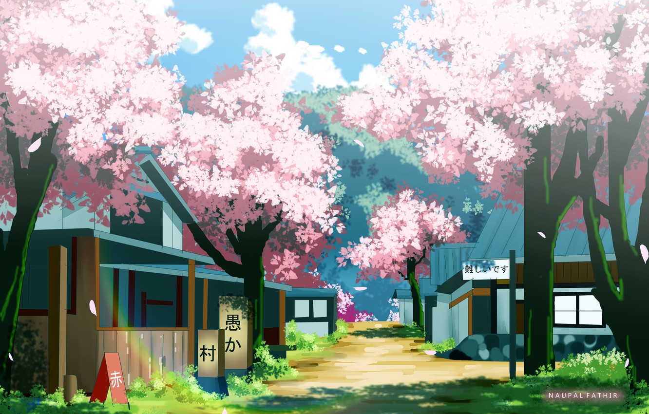 Anime Garden Wallpapers