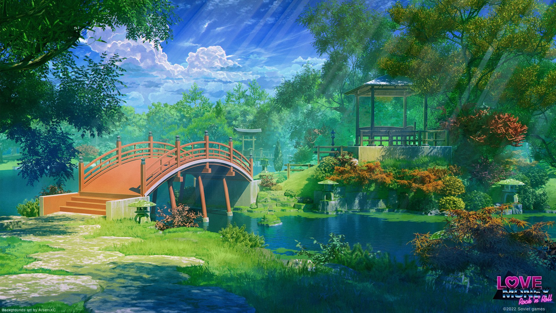 Anime Garden Wallpapers