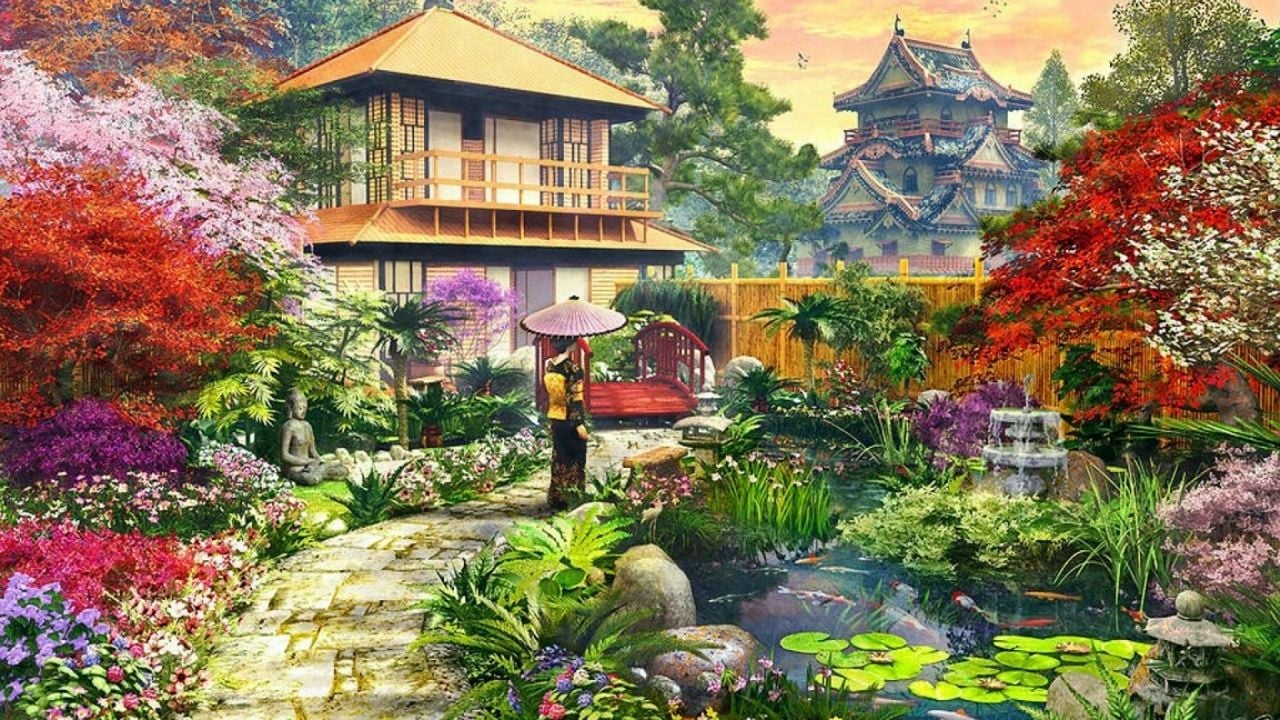 Anime Garden Wallpapers