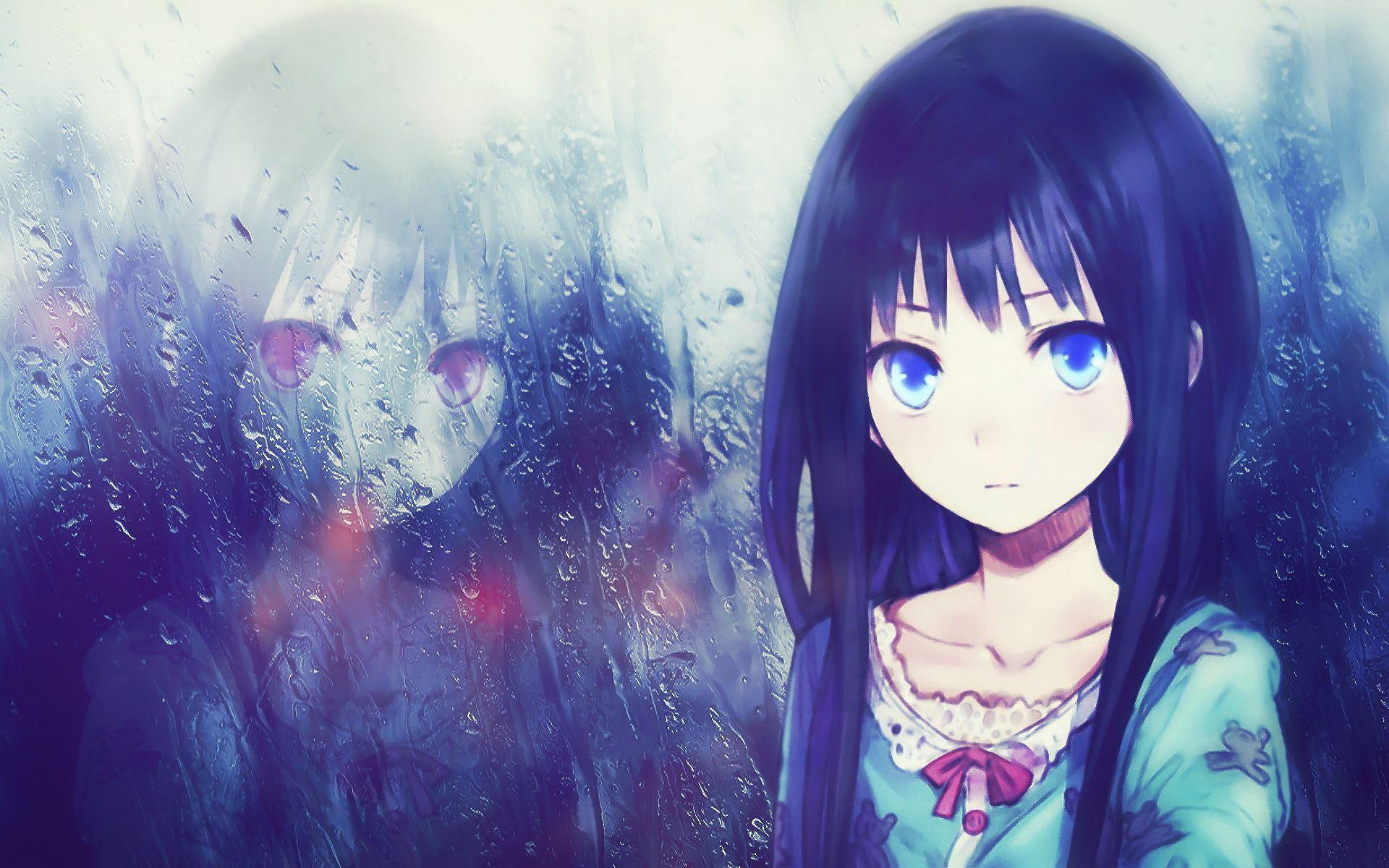 Anime Girl Alone Wallpapers