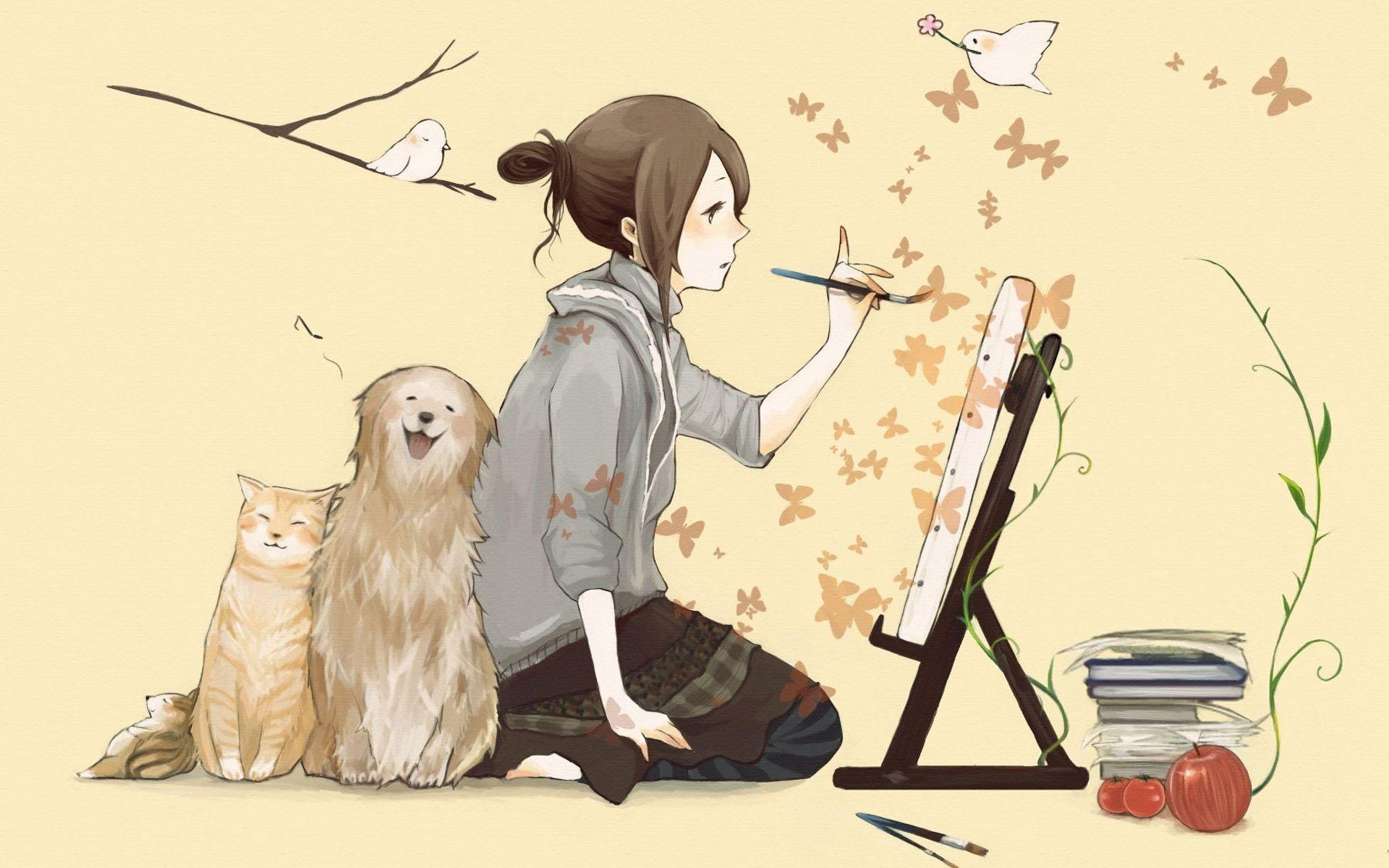 Anime Girl Artwork Wallpapers