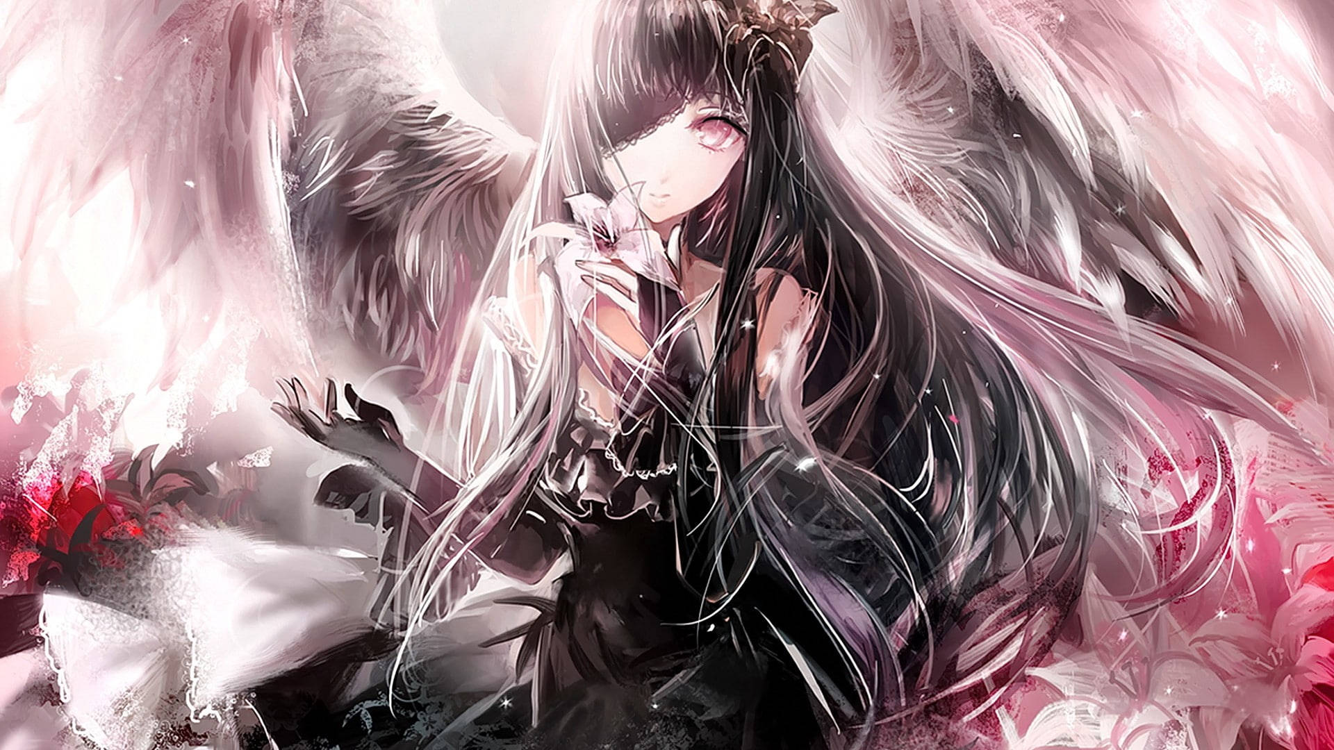 Anime Girl Dark Angel Wallpapers