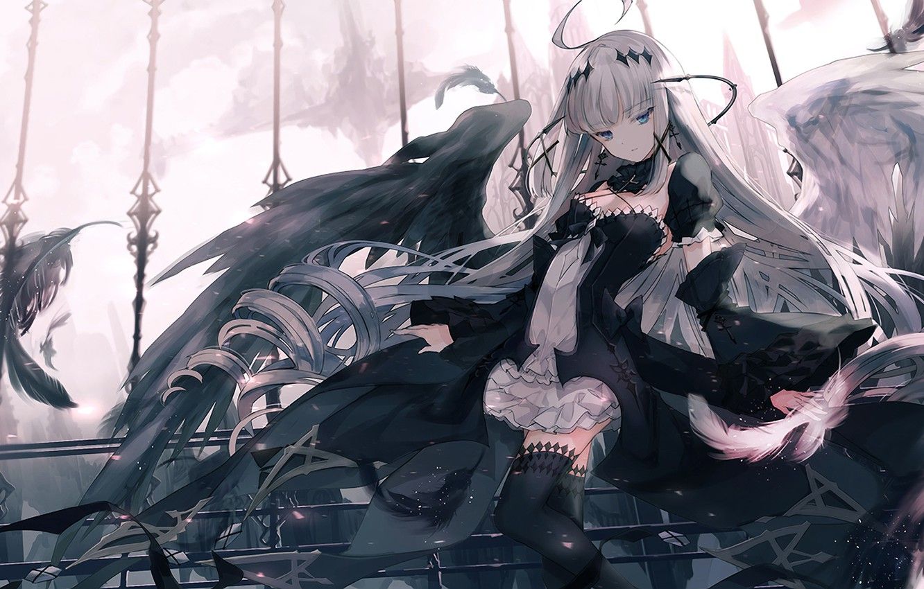 Anime Girl Dark Angel Wallpapers