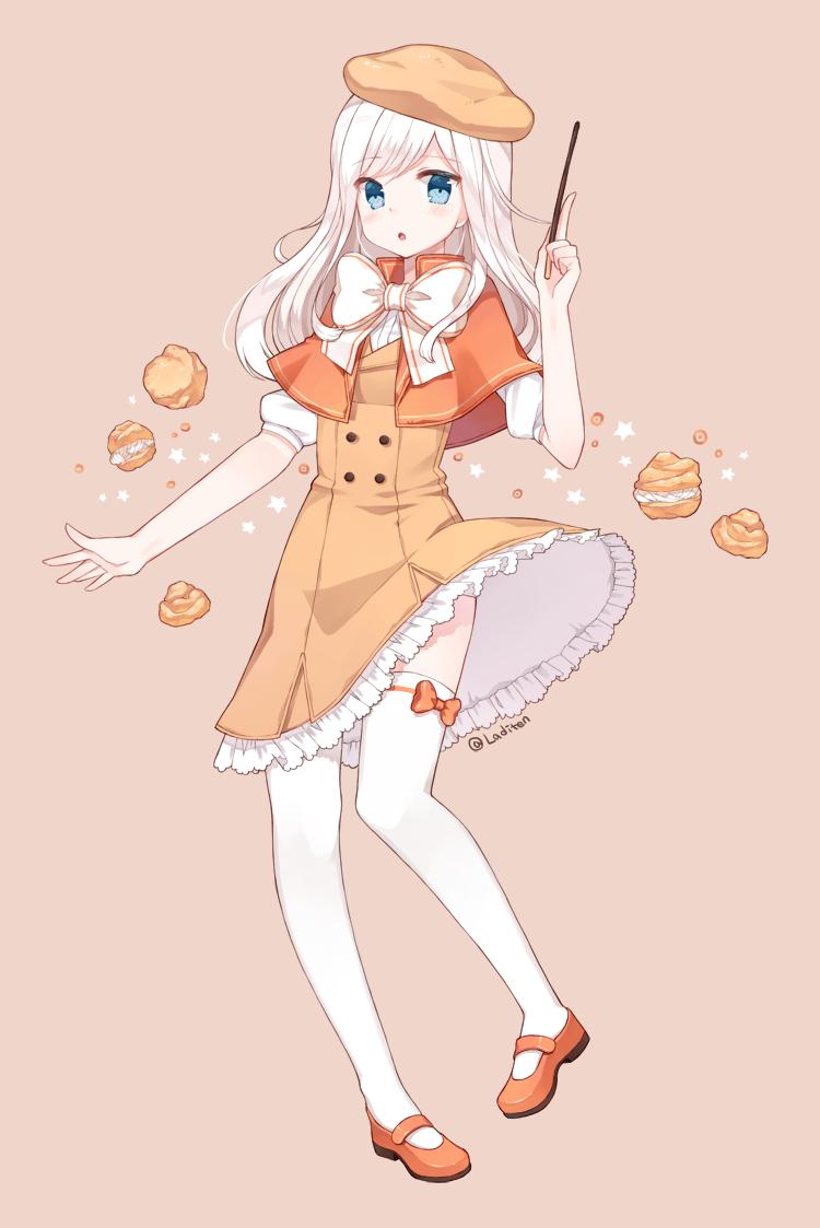 Anime Girl Eating Cookie Wallpapers