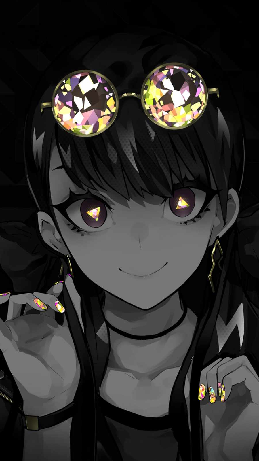 Anime Girl Glowing Wallpapers