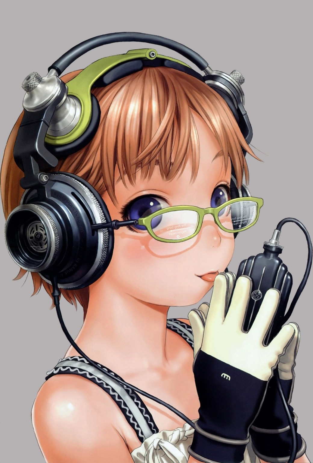 Anime Girl Listening Music Wallpapers