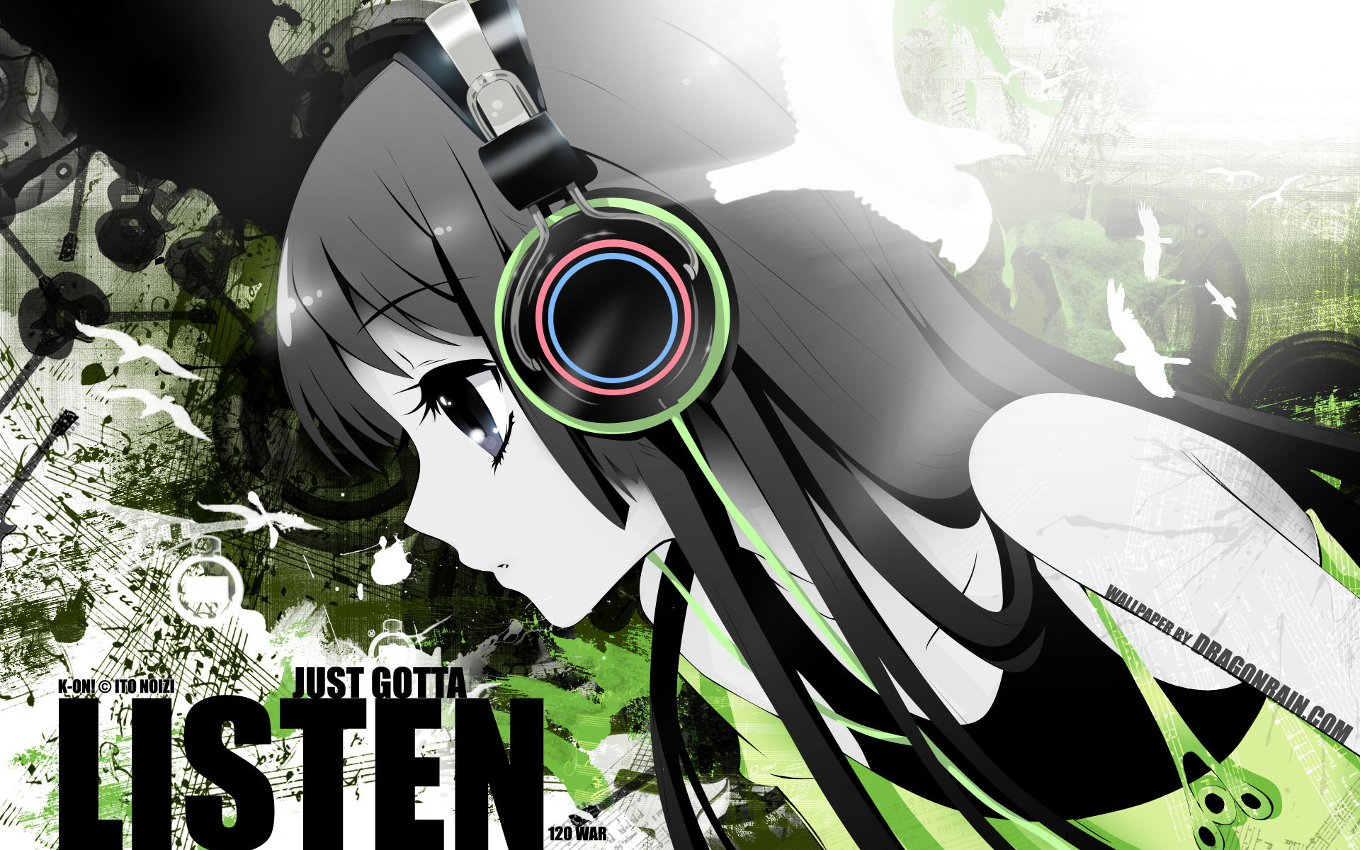 Anime Girl Listening Music Wallpapers