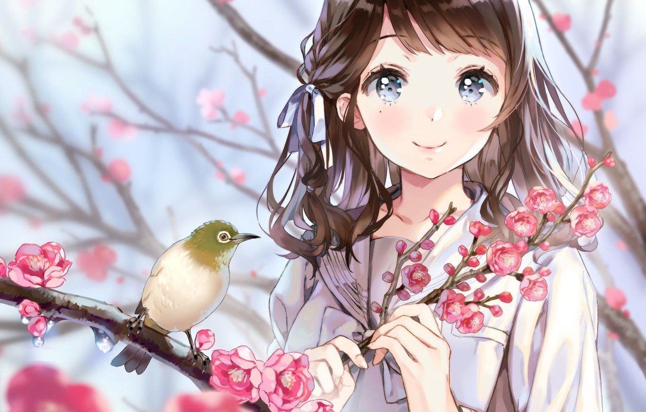 Anime Girl Spring Wallpapers