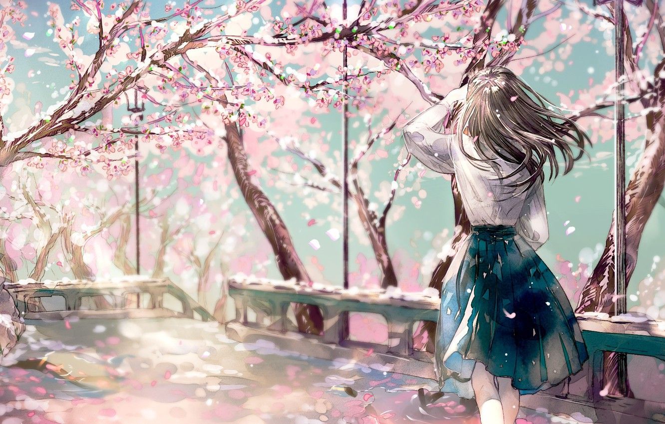 Anime Girl Spring Wallpapers