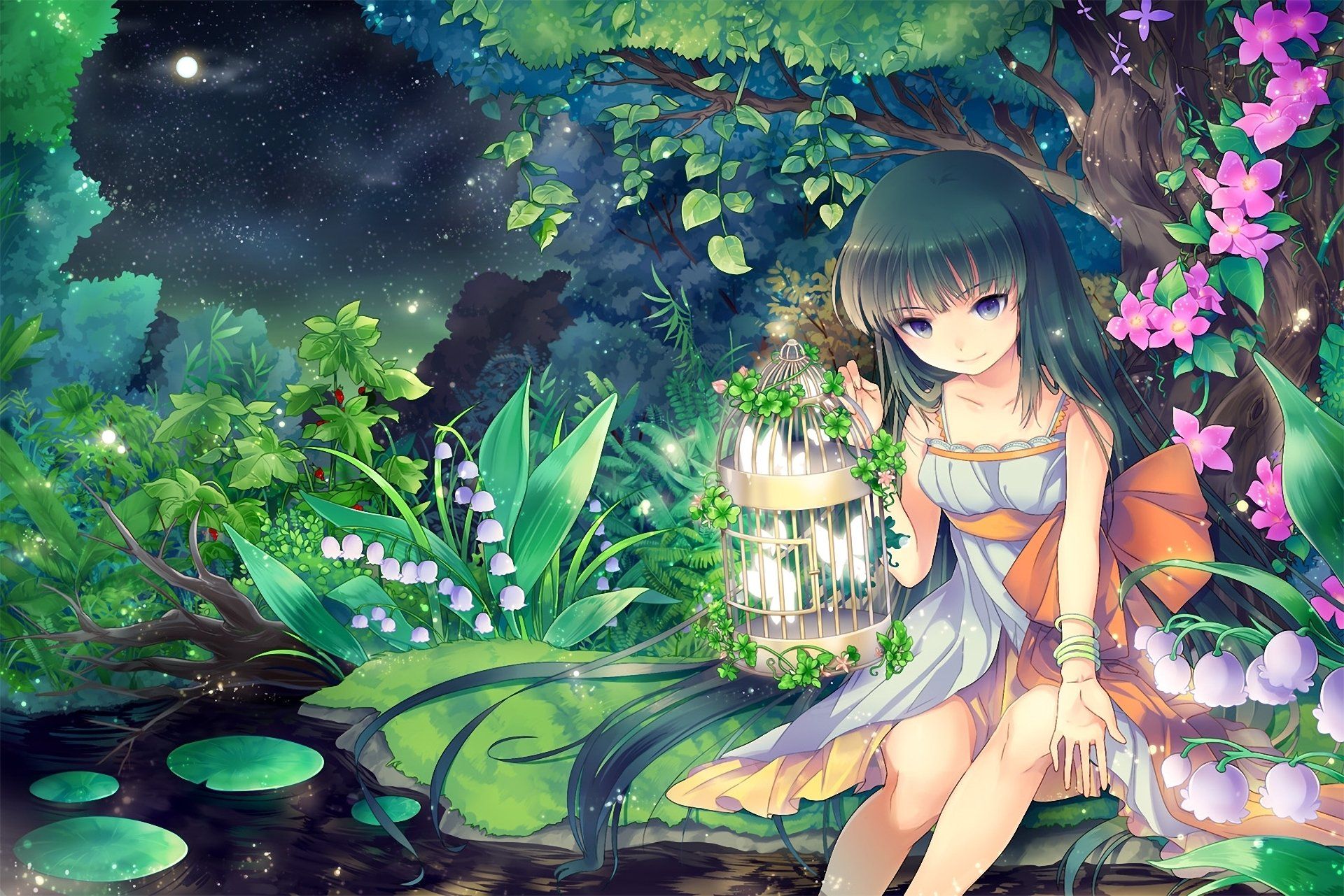 Anime Girl Spring Wallpapers