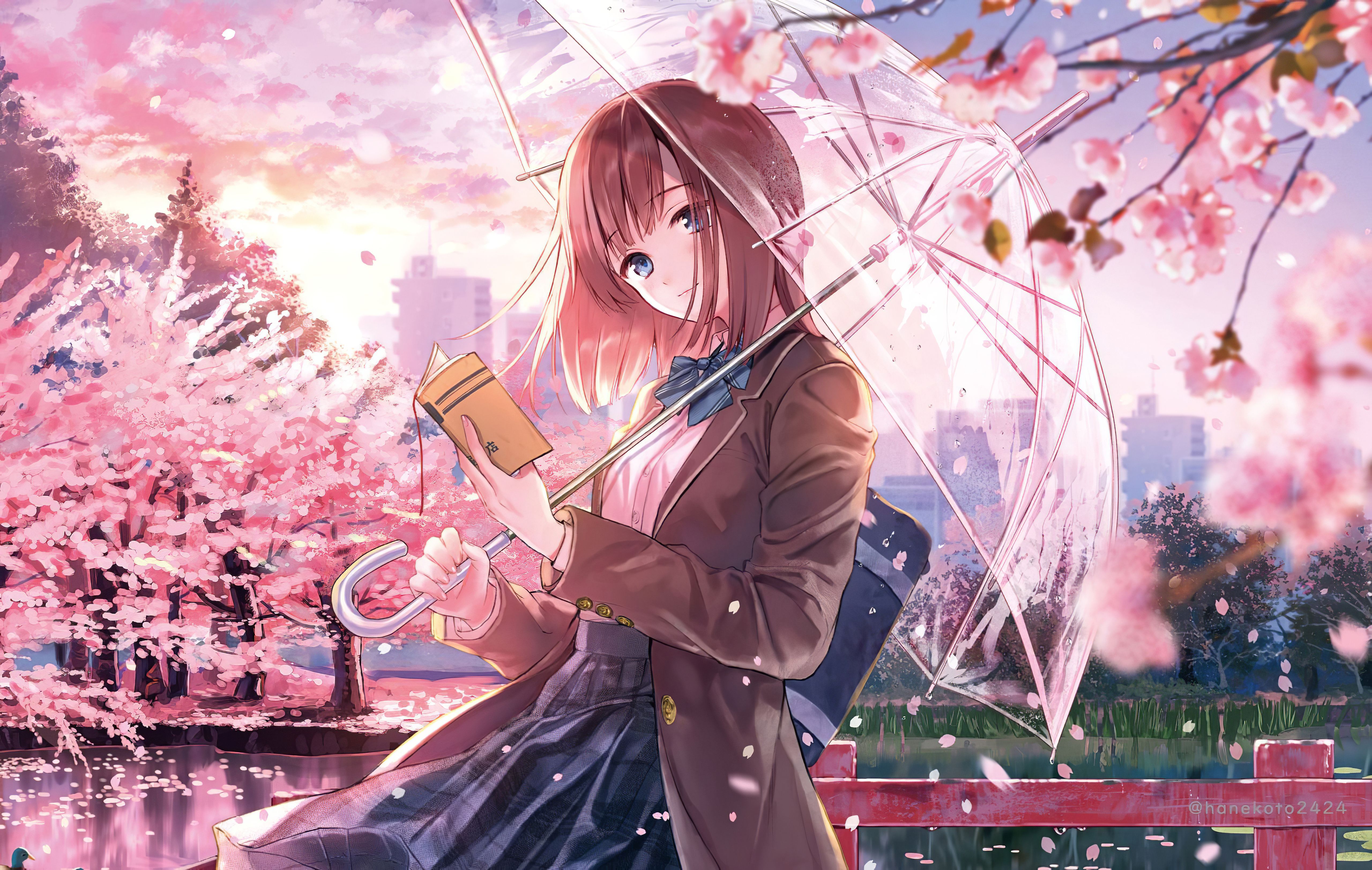 Anime Girl Spring Wallpapers