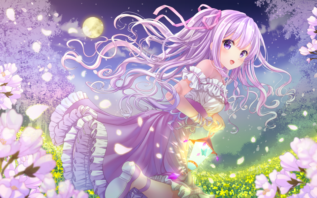 Anime Girl Spring Wallpapers