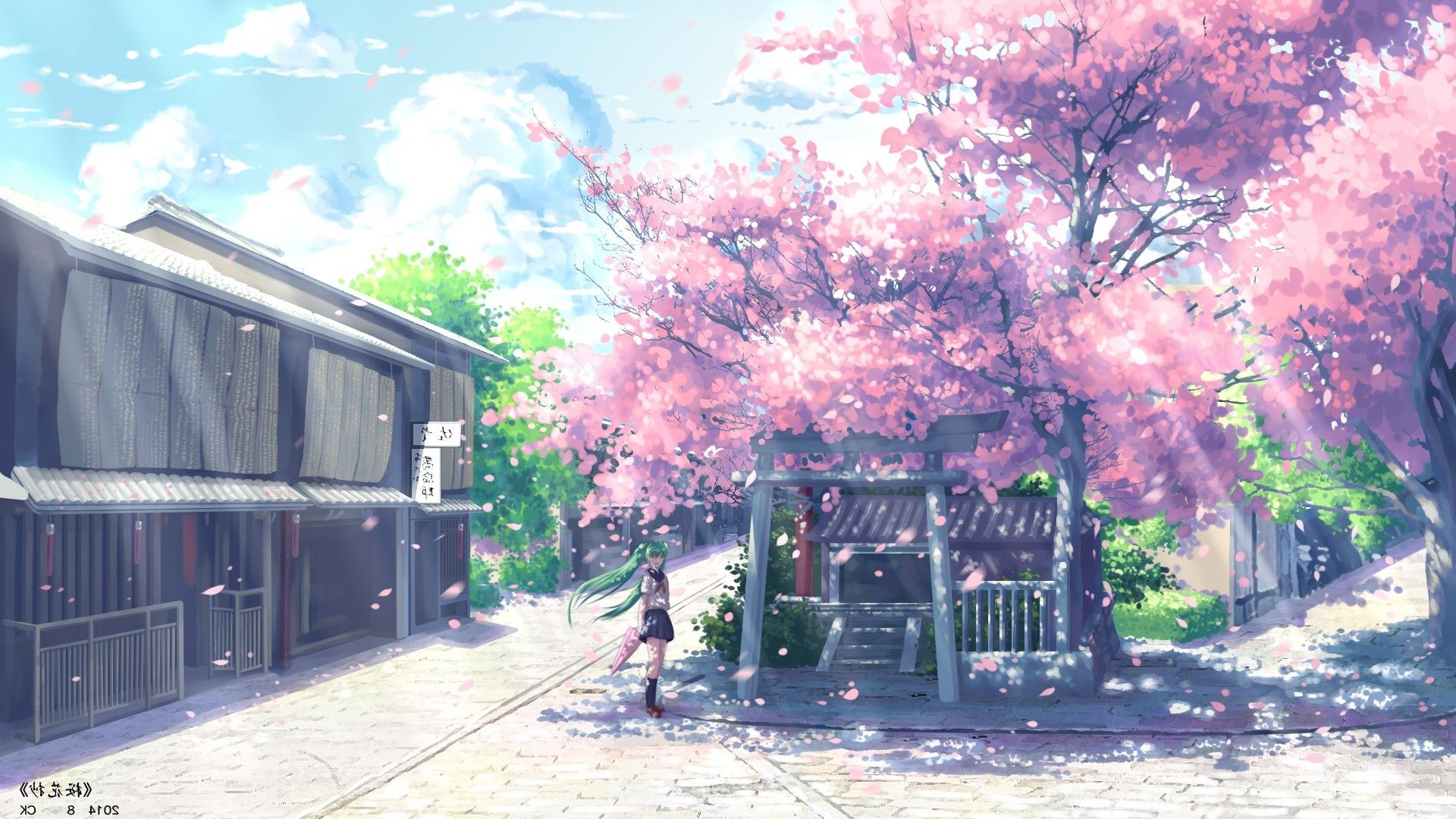 Anime Girl Spring Wallpapers