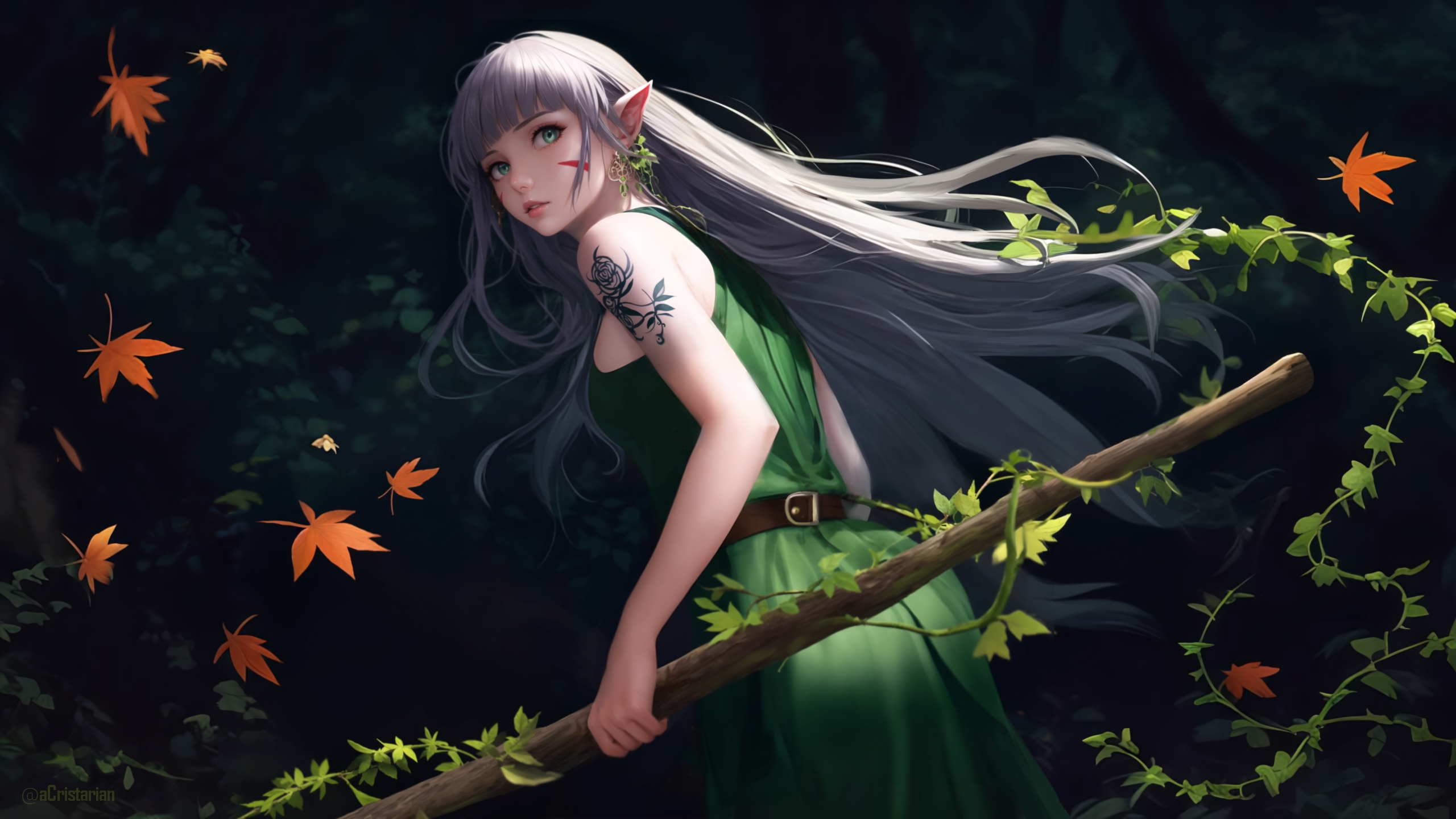 Anime Girl Tattoo Wallpapers