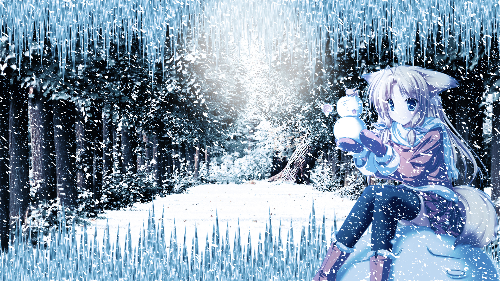 Anime Girl Winter Wallpapers