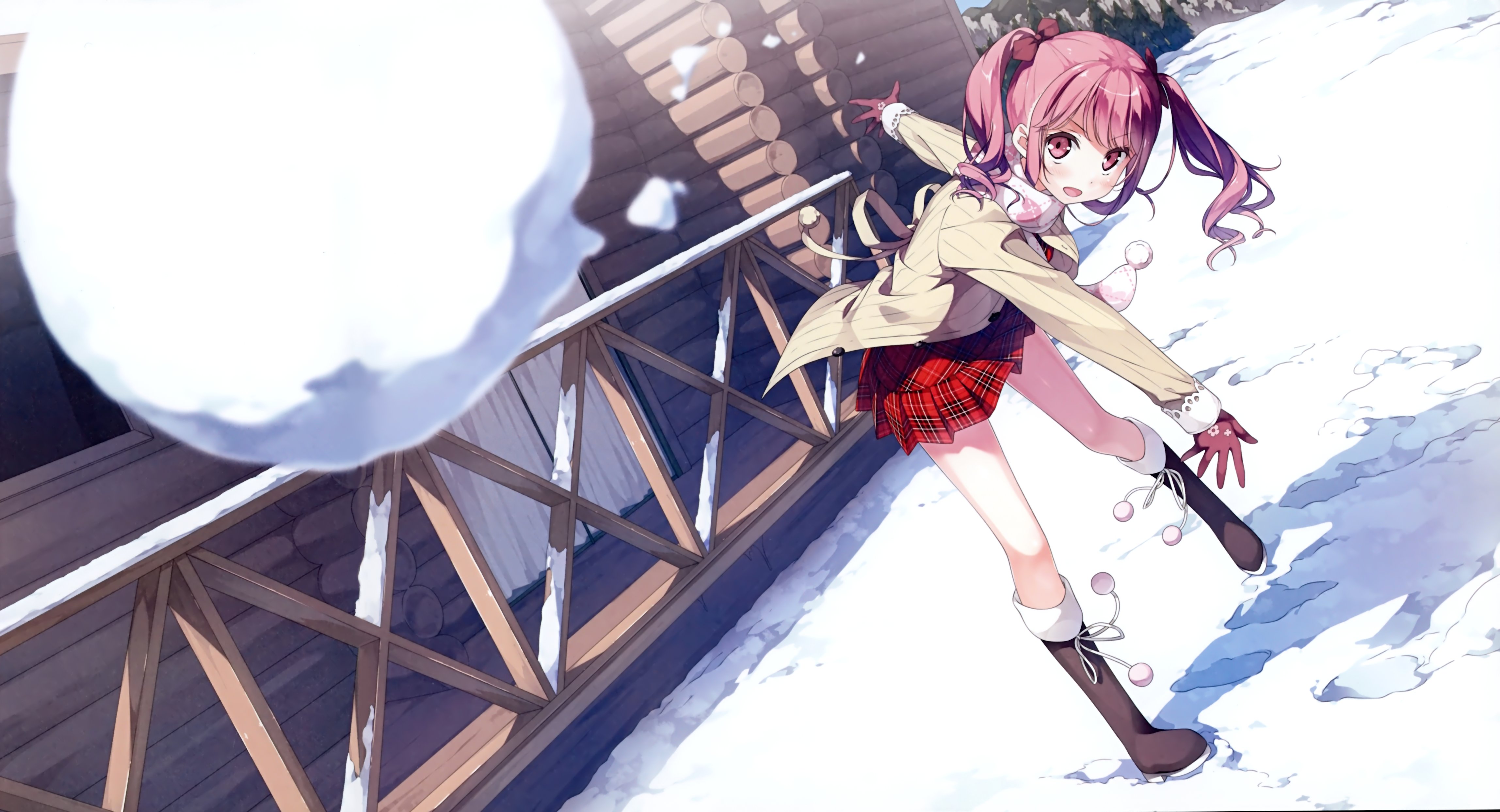 Anime Girl Winter Wallpapers