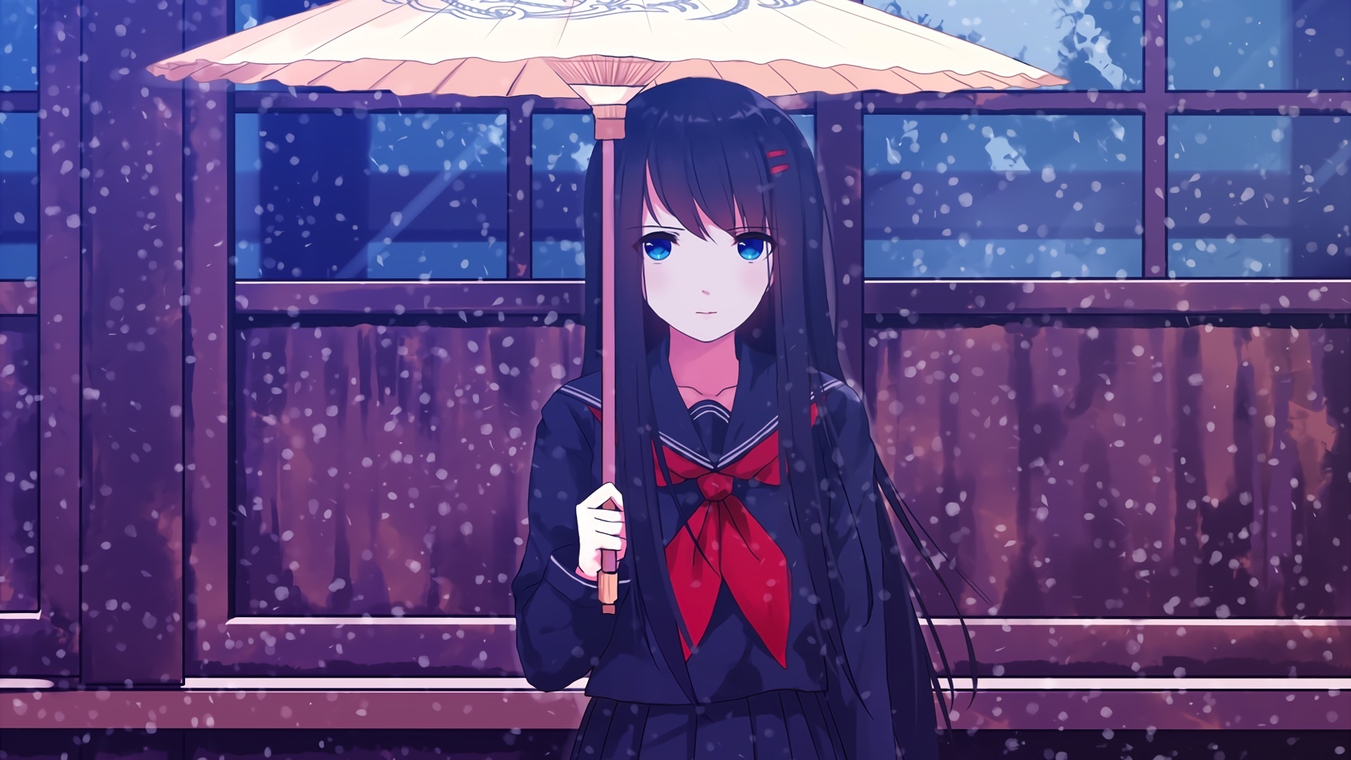 Anime Girl Winter Wallpapers