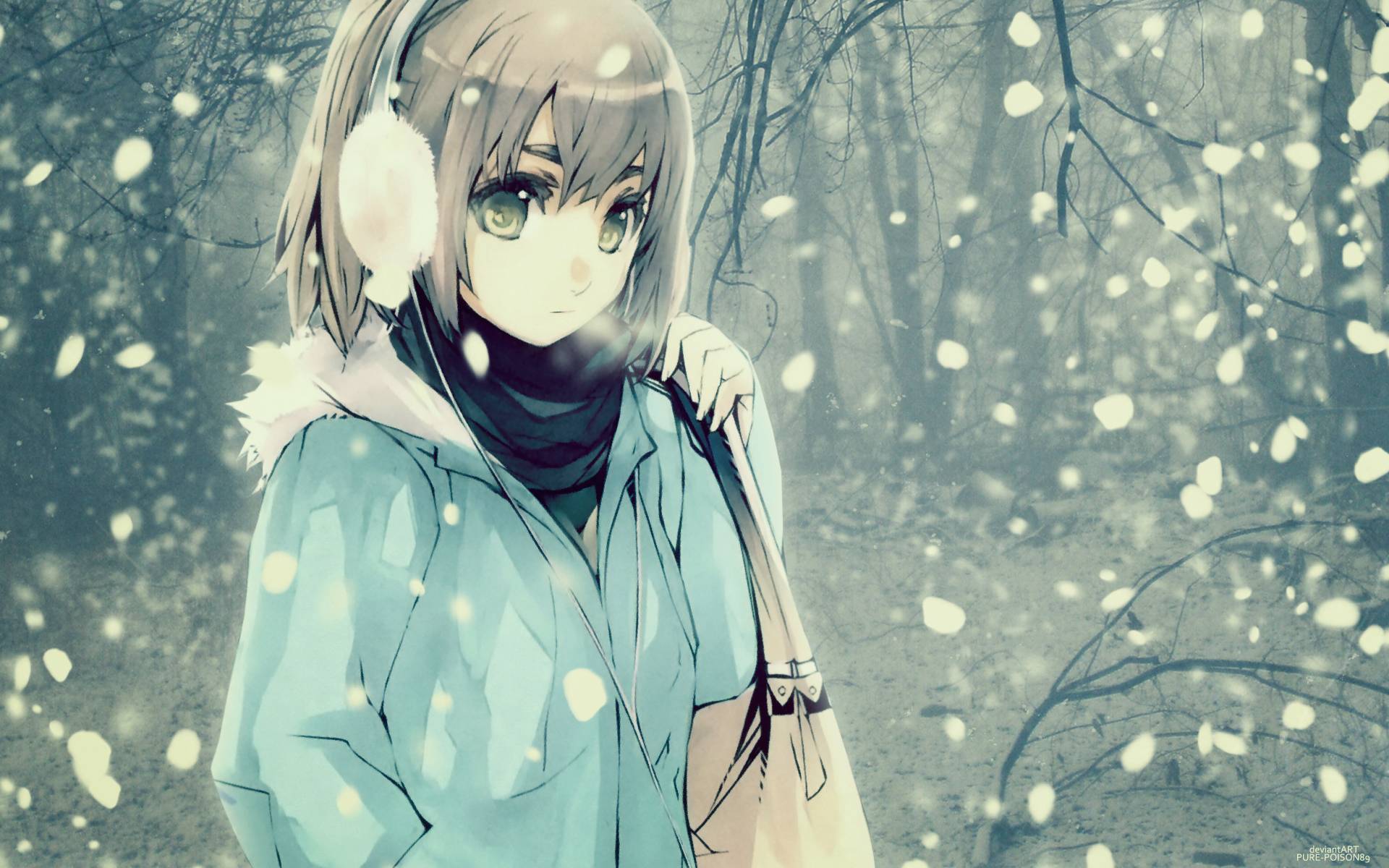 Anime Girl Winter Wallpapers