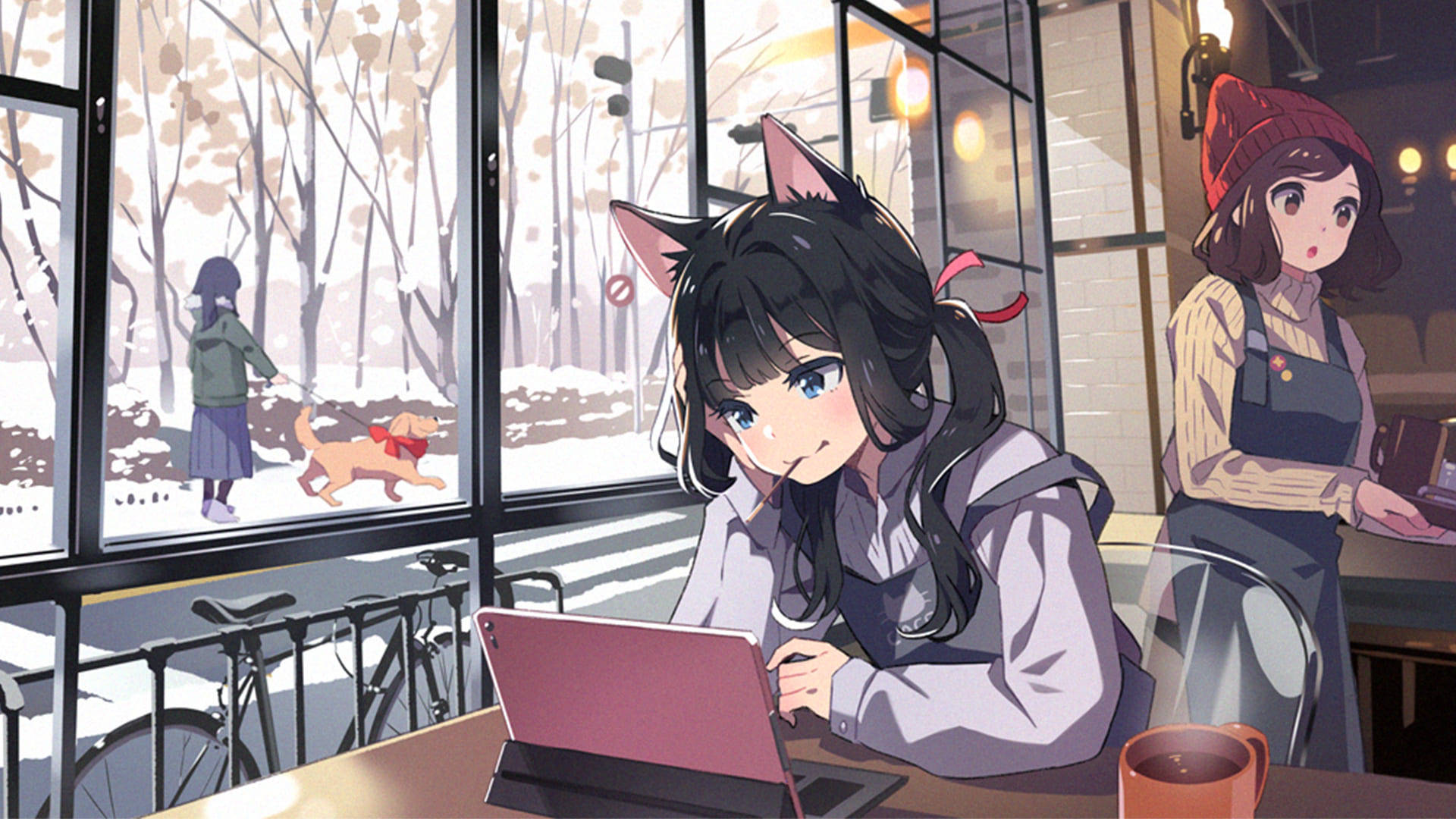 Anime Girl Winter Wallpapers