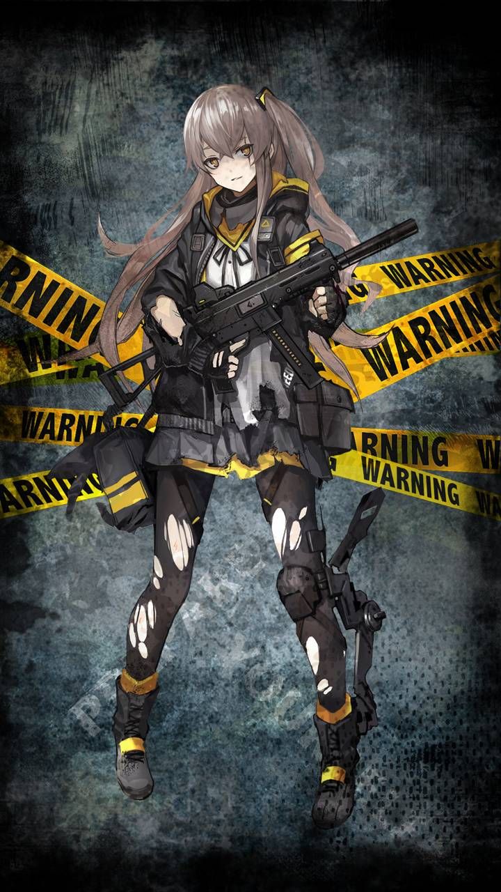 Anime Girl With Gun Wallpapers