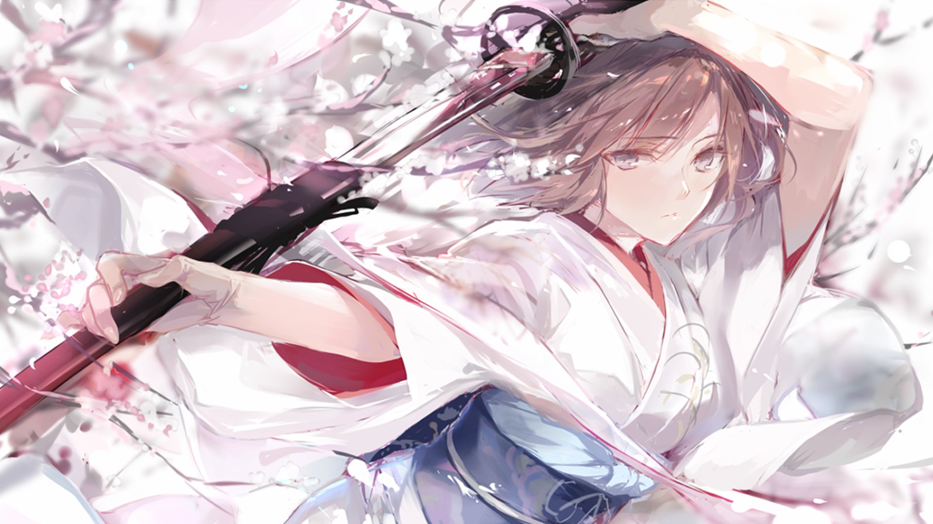 Anime Girl With Katana Wallpapers