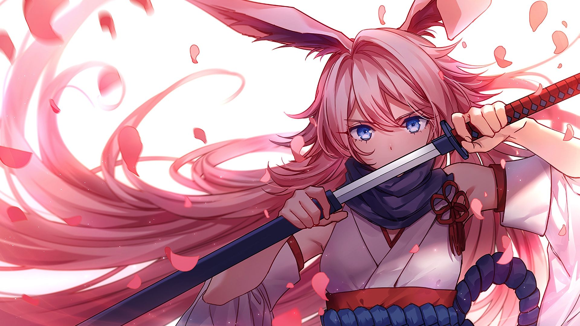 Anime Girl With Katana Wallpapers