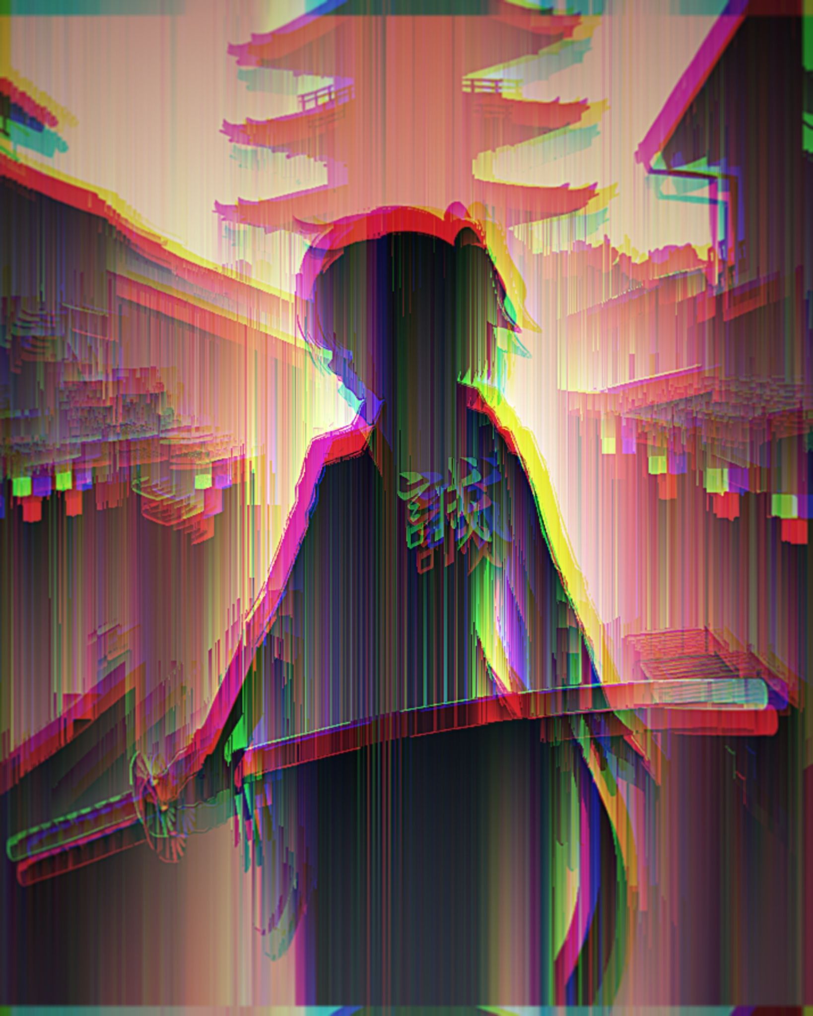 Anime Glitch Wallpapers