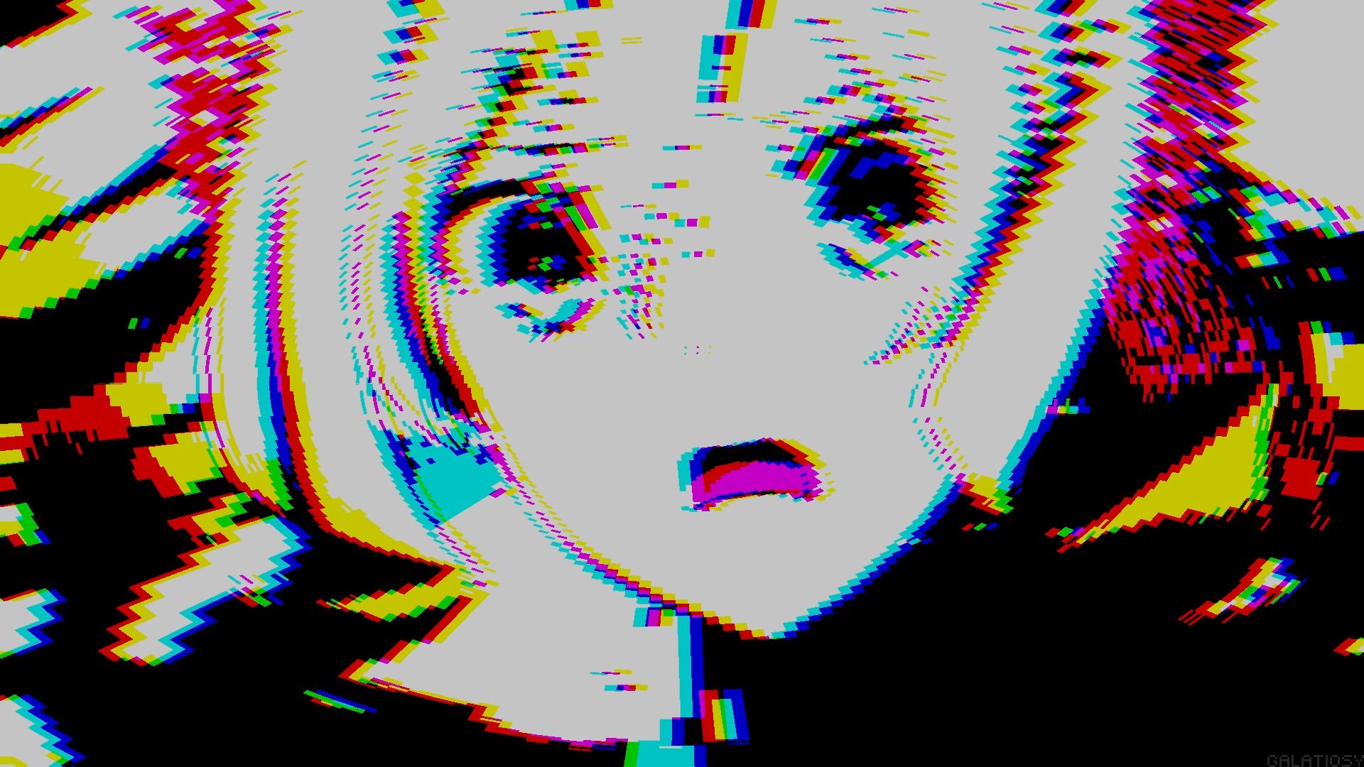 Anime Glitch Wallpapers