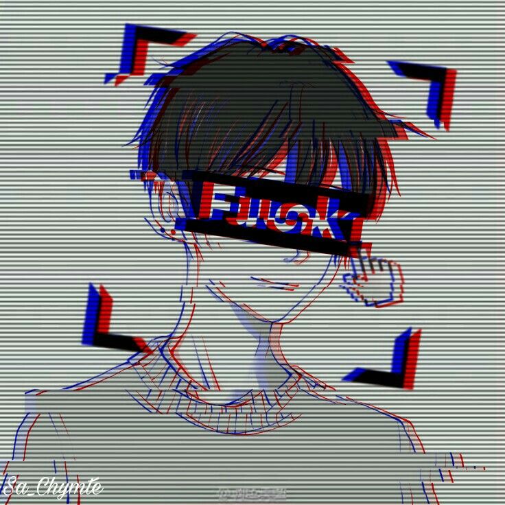 Anime Glitch Wallpapers