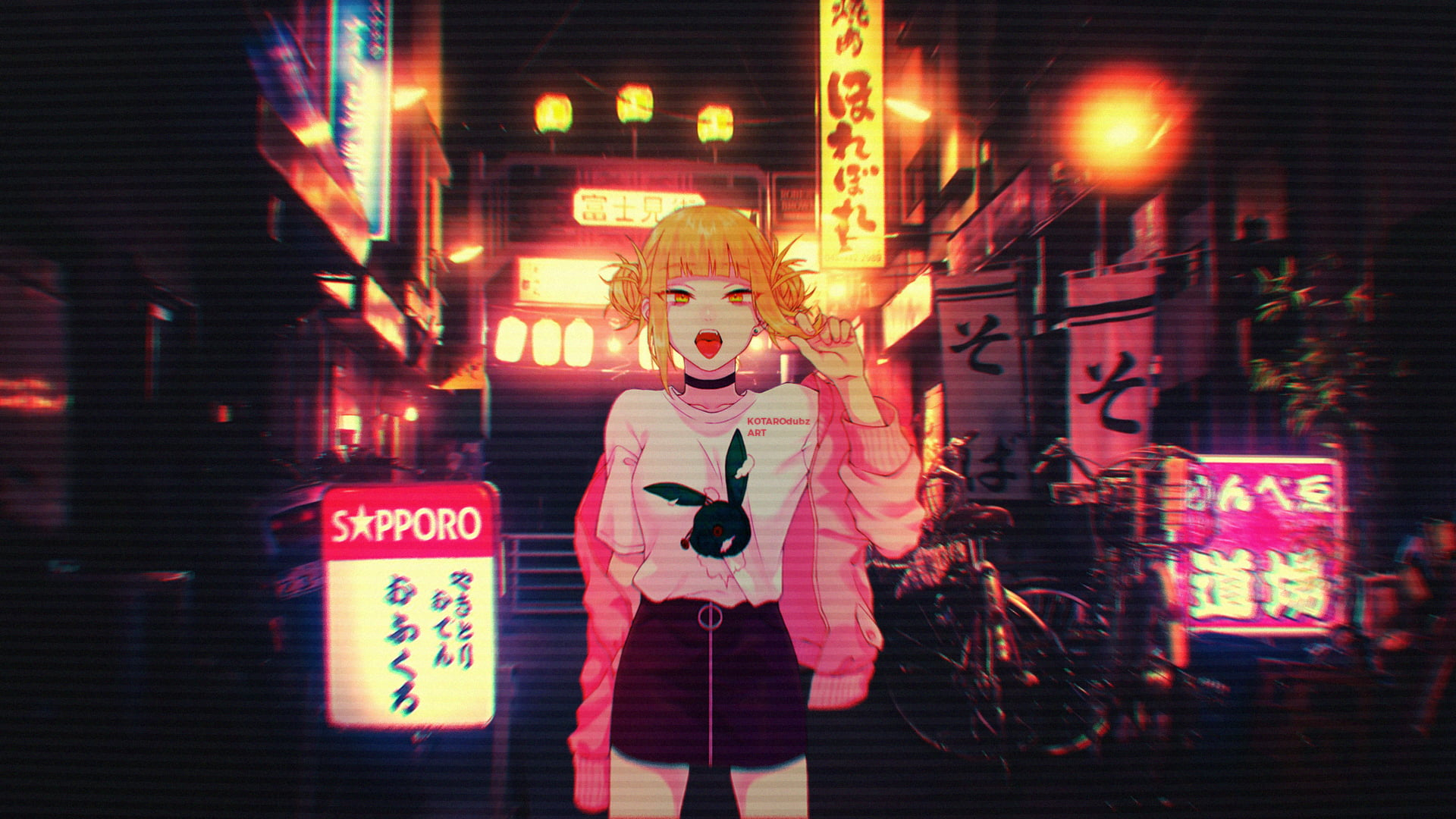 Anime Glitch Wallpapers