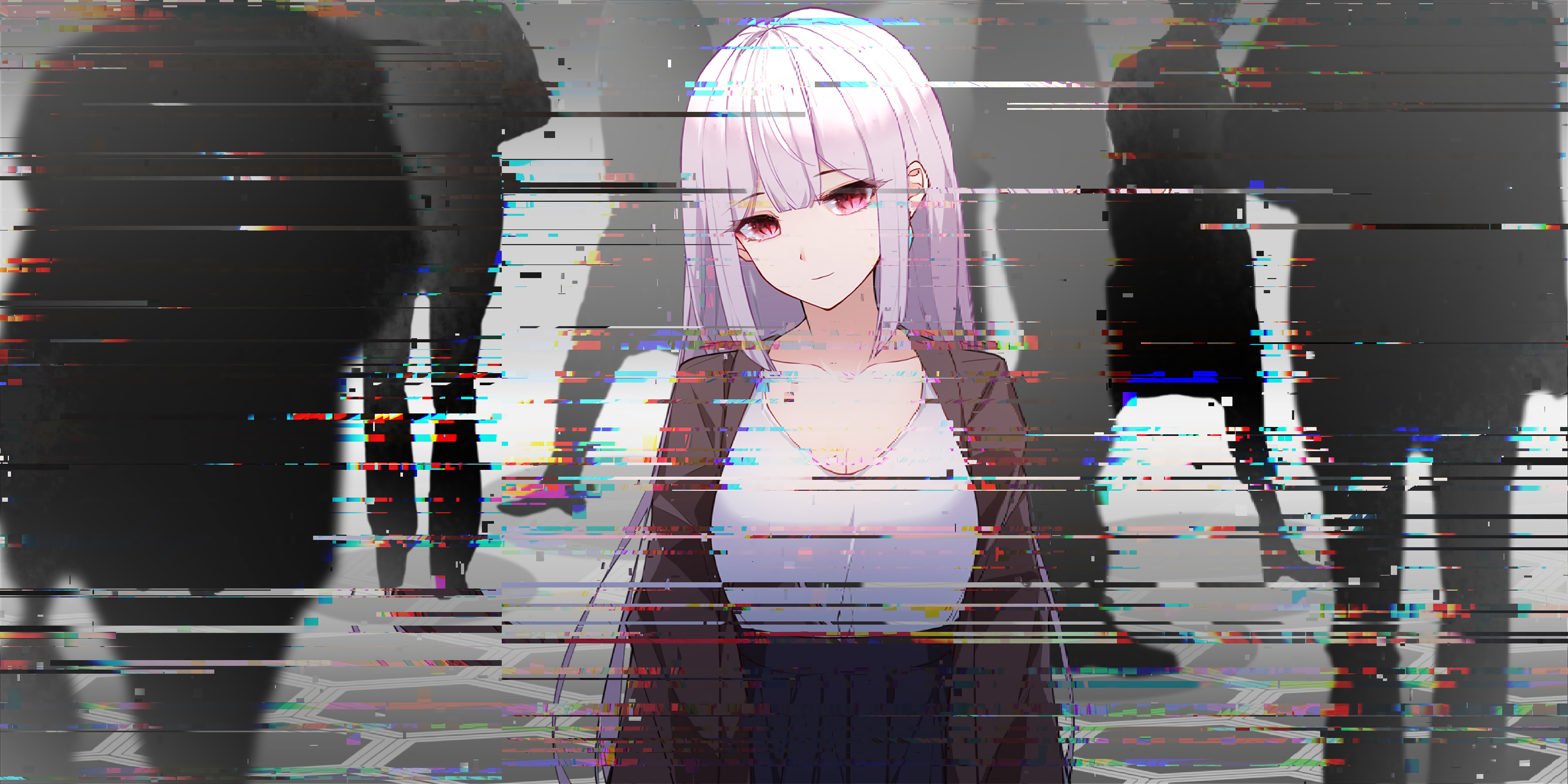 Anime Glitch Wallpapers